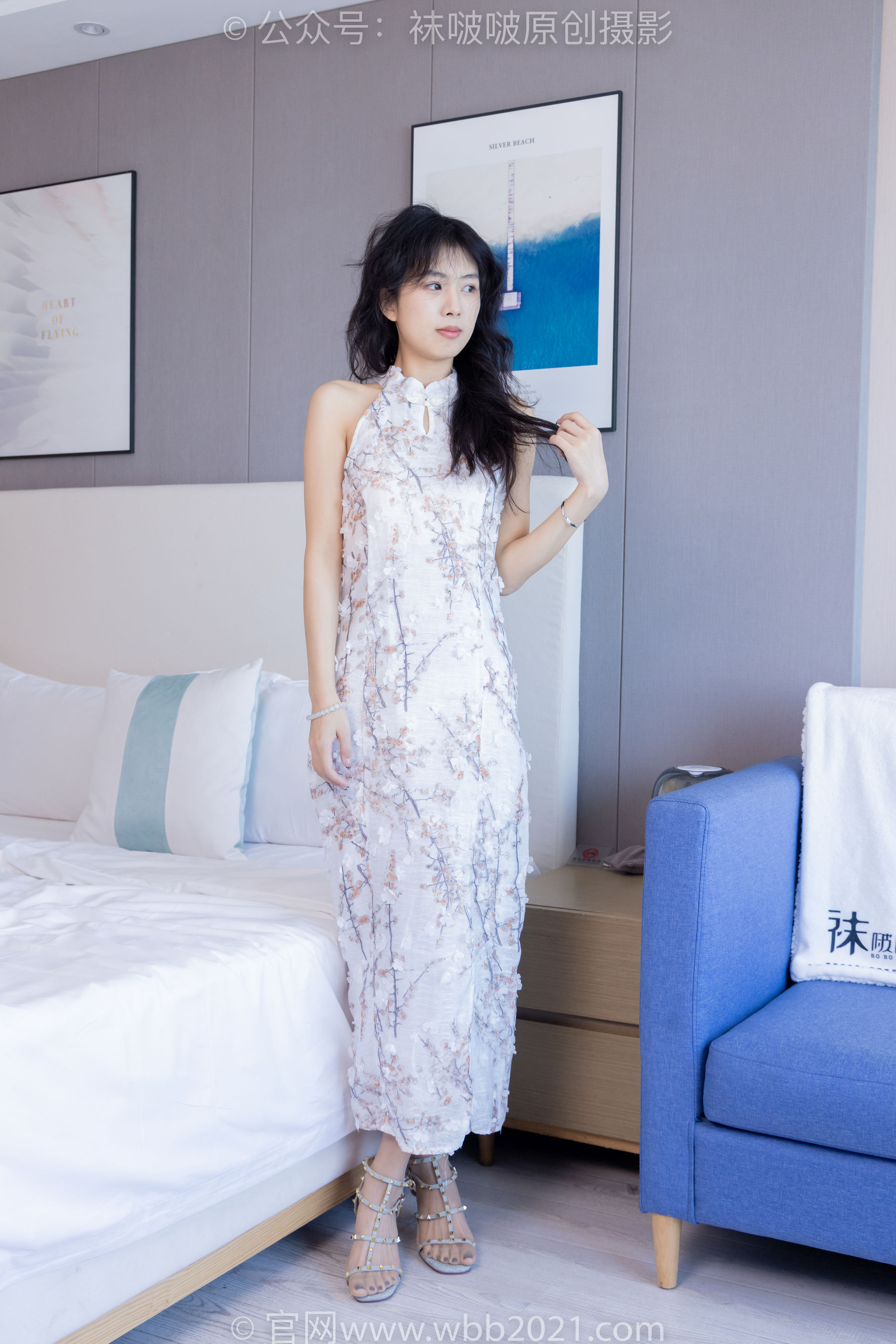 BoBoSocks袜啵啵 No.536 奶油 - 高跟鞋、薄肉丝、裸足淋酸奶剧情/(157P)