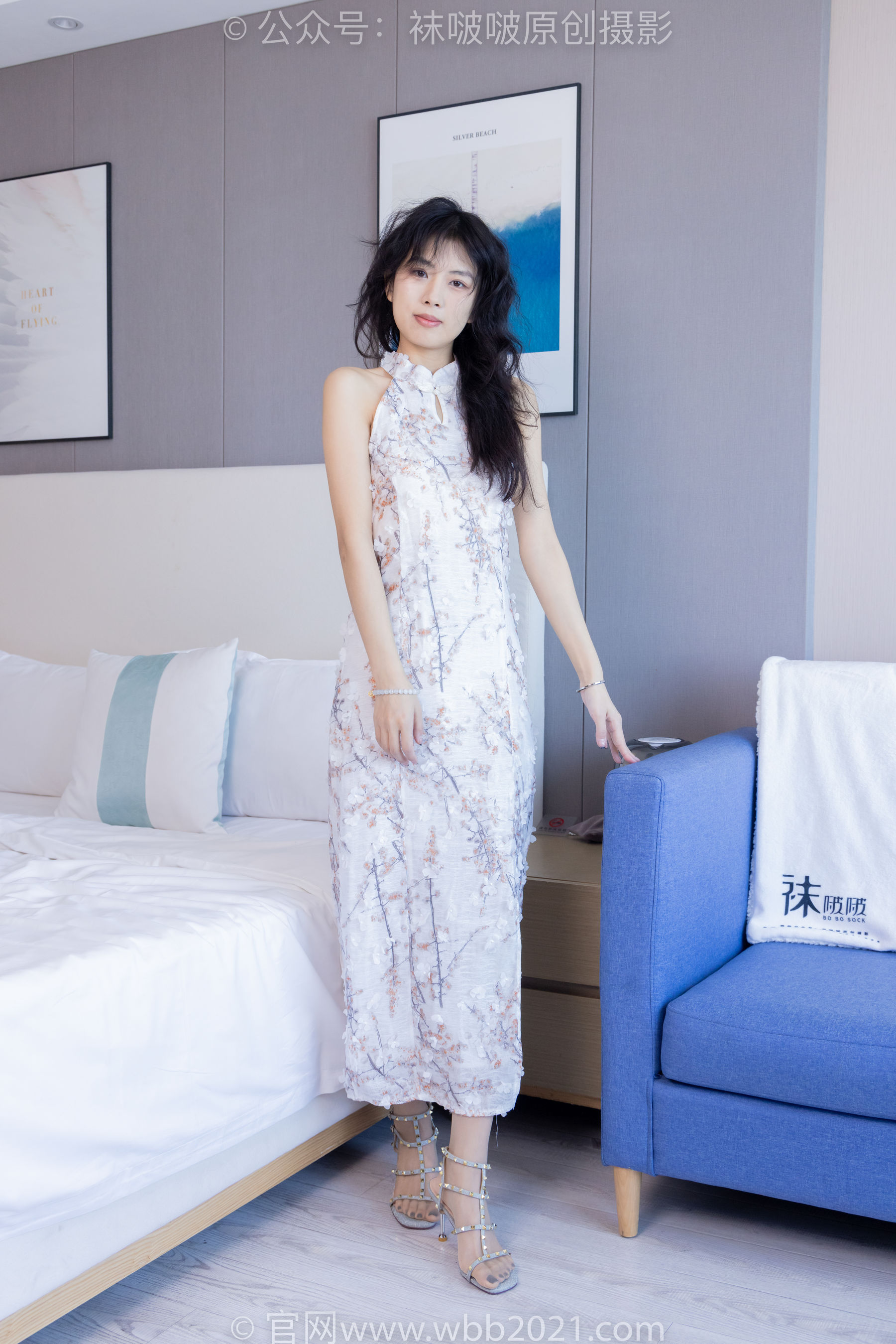 BoBoSocks袜啵啵 No.536 奶油 - 高跟鞋、薄肉丝、裸足淋酸奶剧情/(157P)