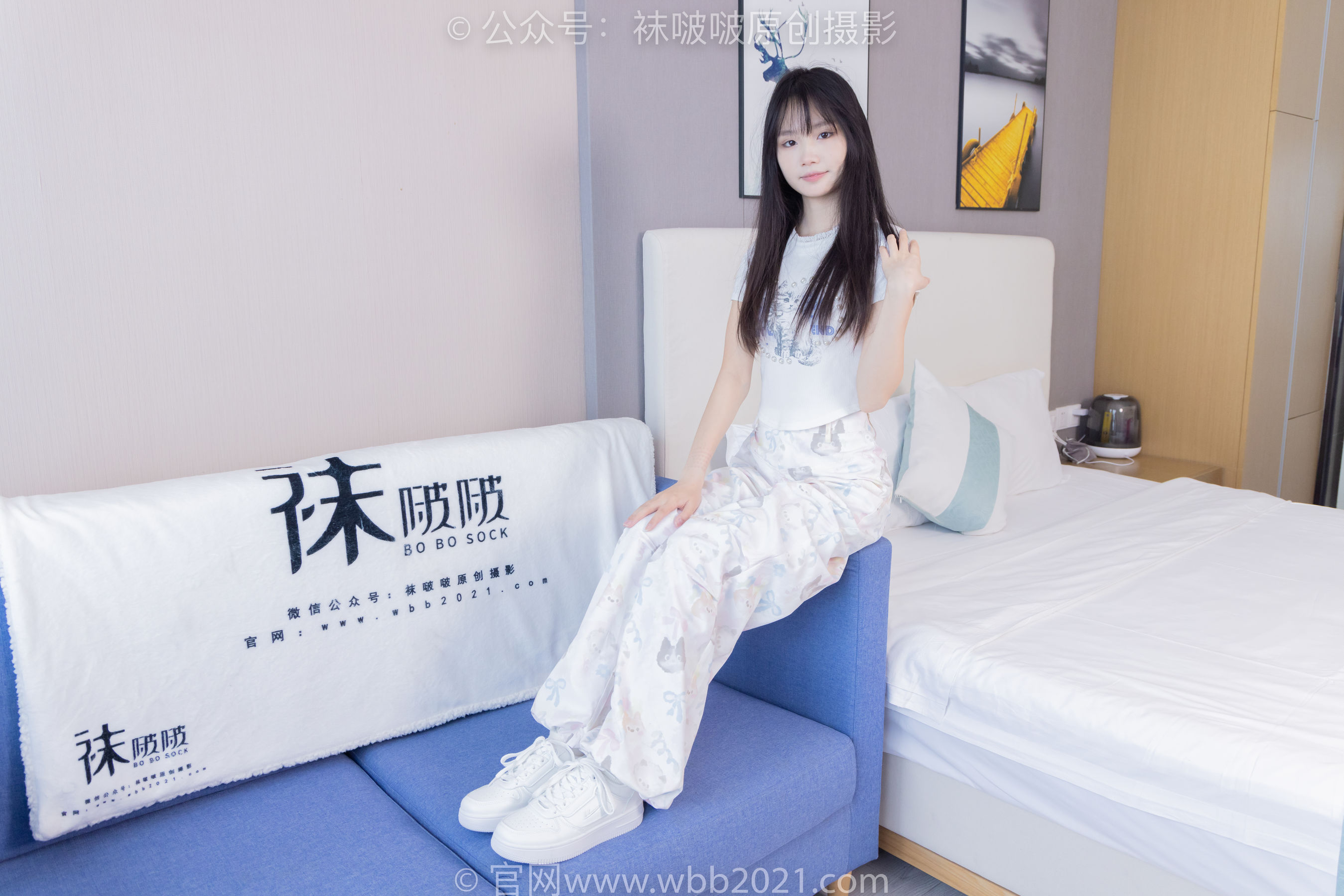 BoBoSocks袜啵啵 No.550 甜甜圈 - 板鞋自然穿脏白棉袜/(148P)