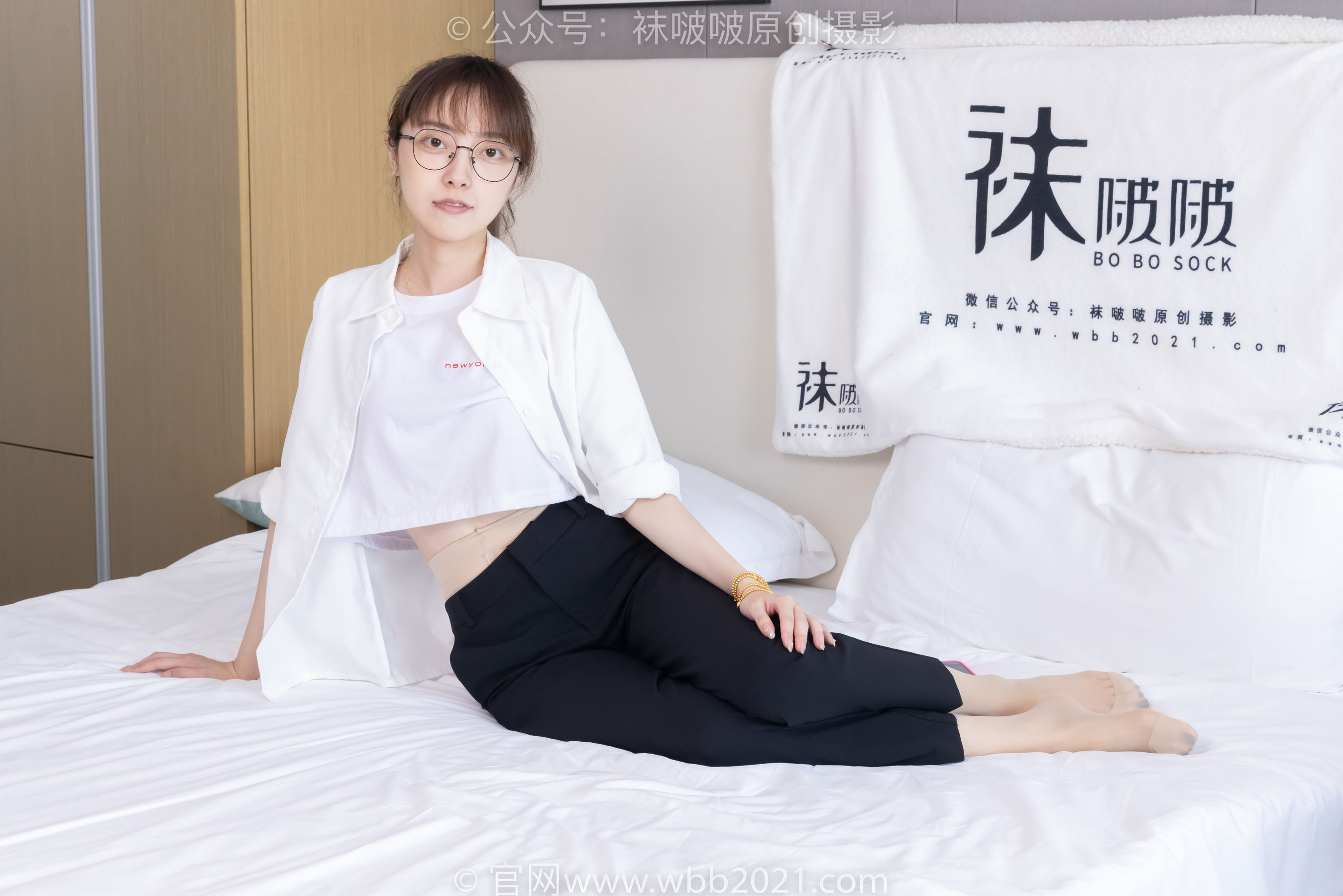 BoBoSocks袜啵啵 No.535 稚予 - 高跟鞋、皮鞋、黑棉袜、薄肉丝、裤里丝/(160P)