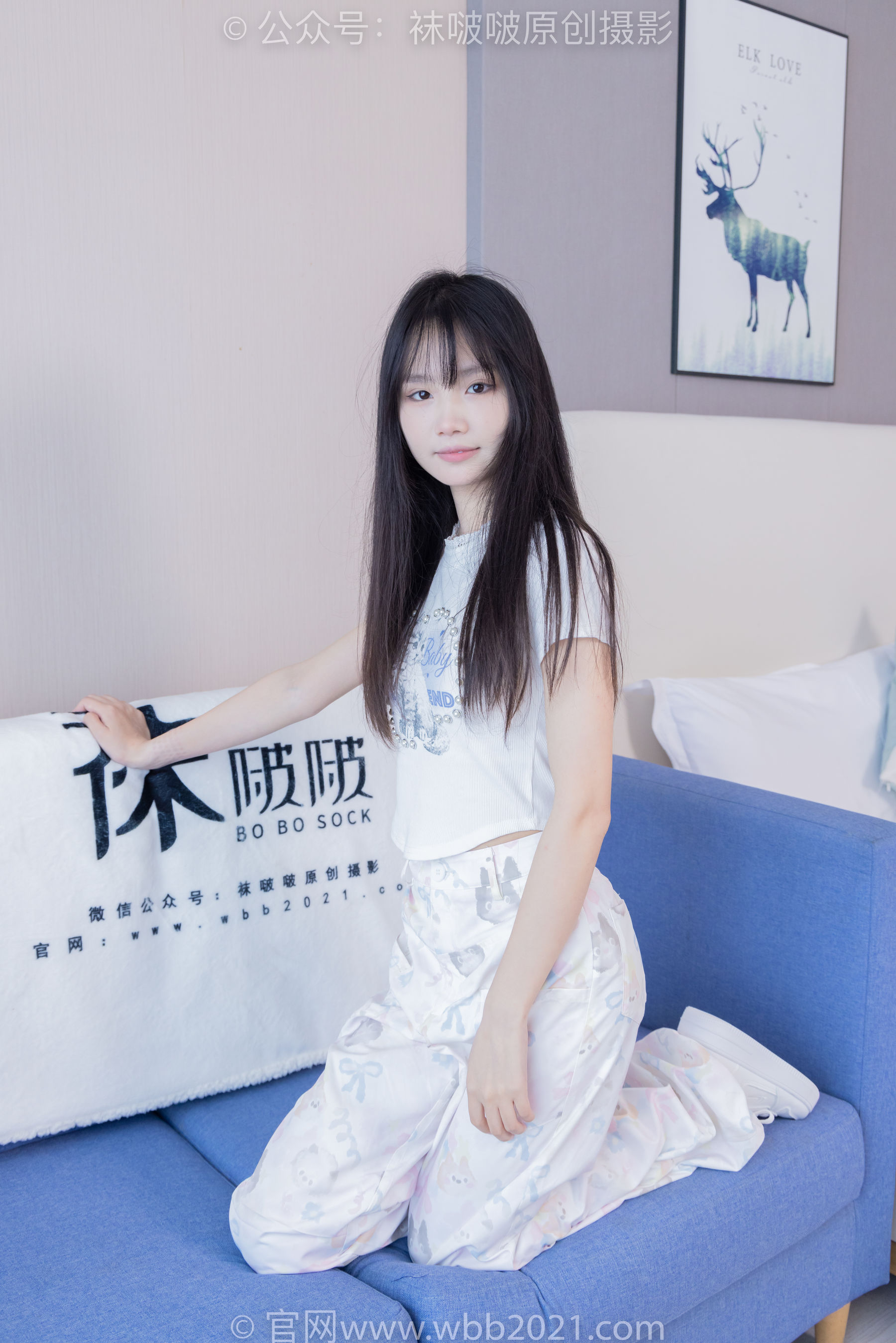 BoBoSocks袜啵啵 No.550 甜甜圈 - 板鞋自然穿脏白棉袜/(148P)