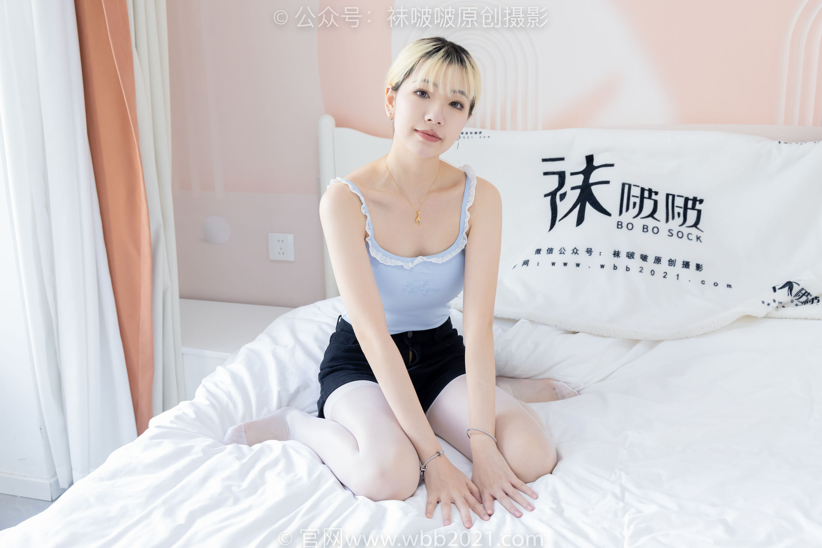 BoBoSocks袜啵啵 No.528 小甜豆 - 高跟长靴、薄白丝、薄黑丝、薄肉丝/(200P)