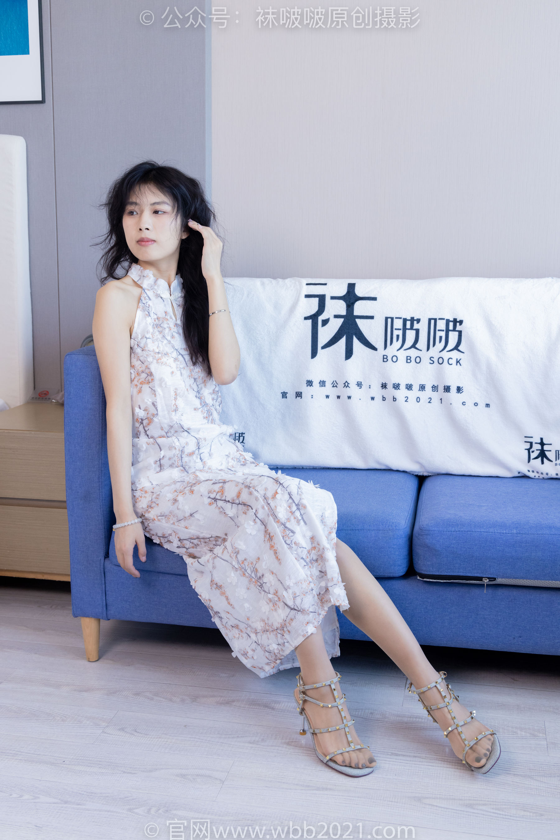 BoBoSocks袜啵啵 No.536 奶油 - 高跟鞋、薄肉丝、裸足淋酸奶剧情/(157P)