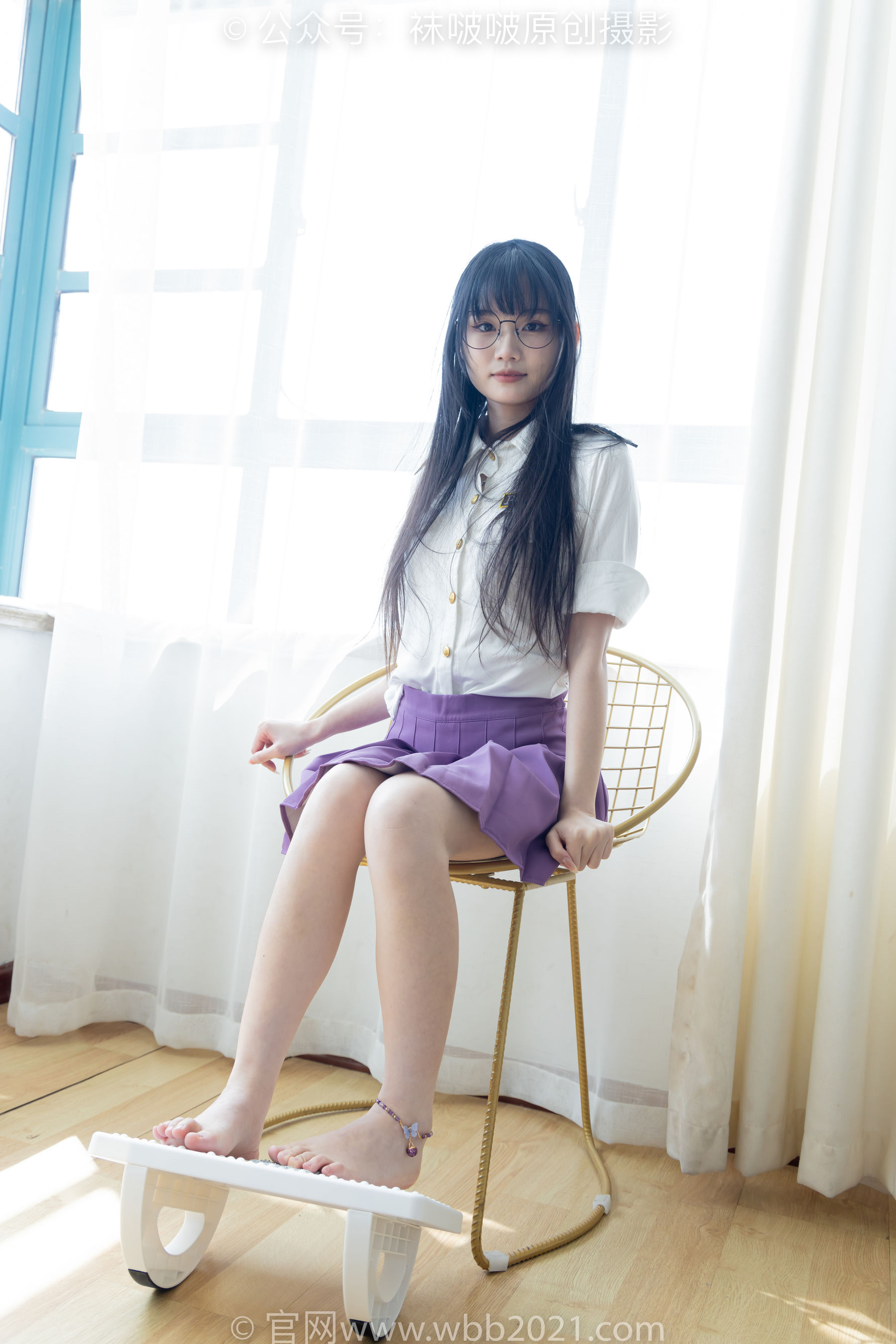 BoBoSocks袜啵啵 No.538 甜甜圈 - 高跟鞋、水晶袜、裸足/(150P)