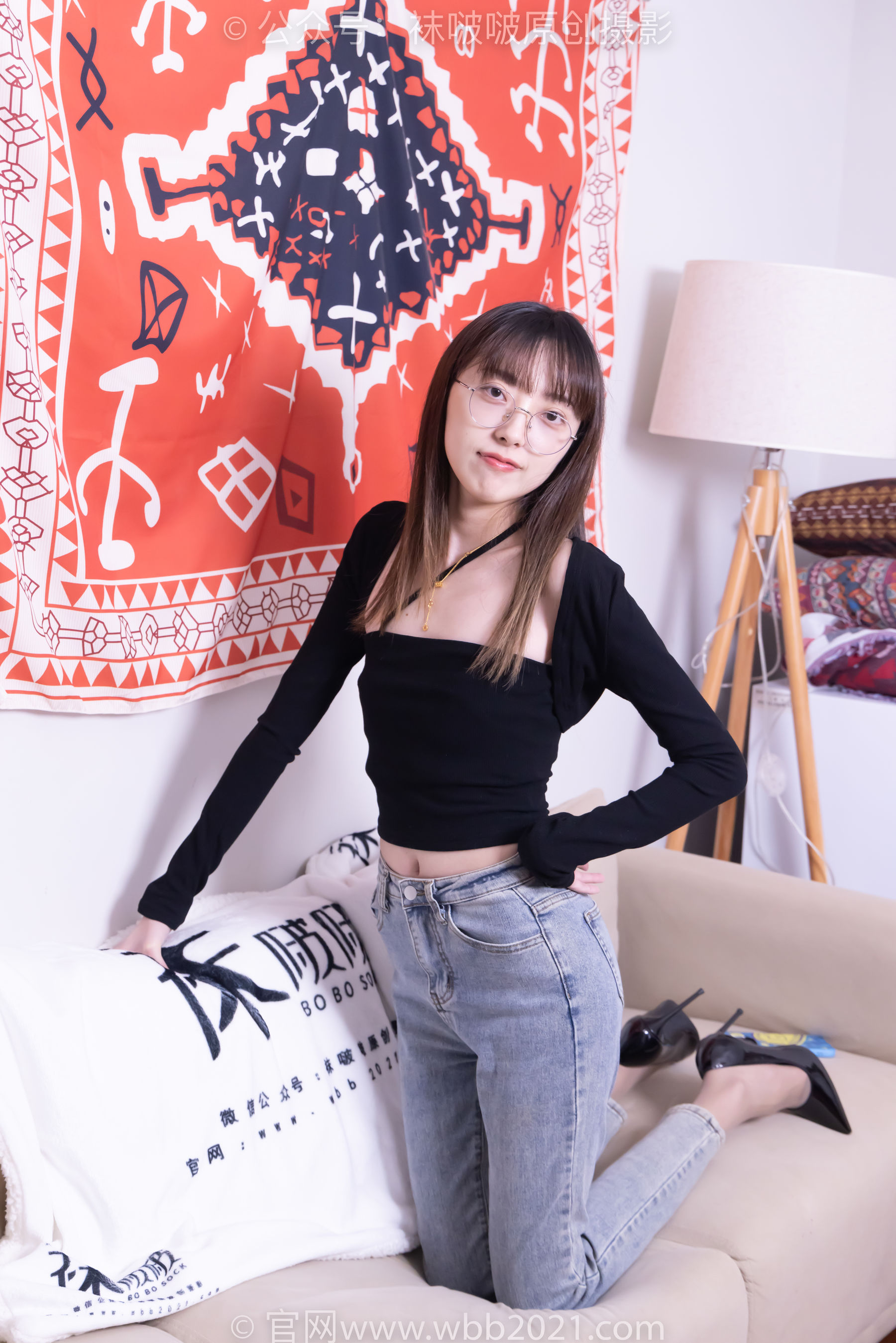 BoBoSocks袜啵啵 No.547 稚予 - 高跟鞋、薄灰丝、裸足、裤里丝/(145P)