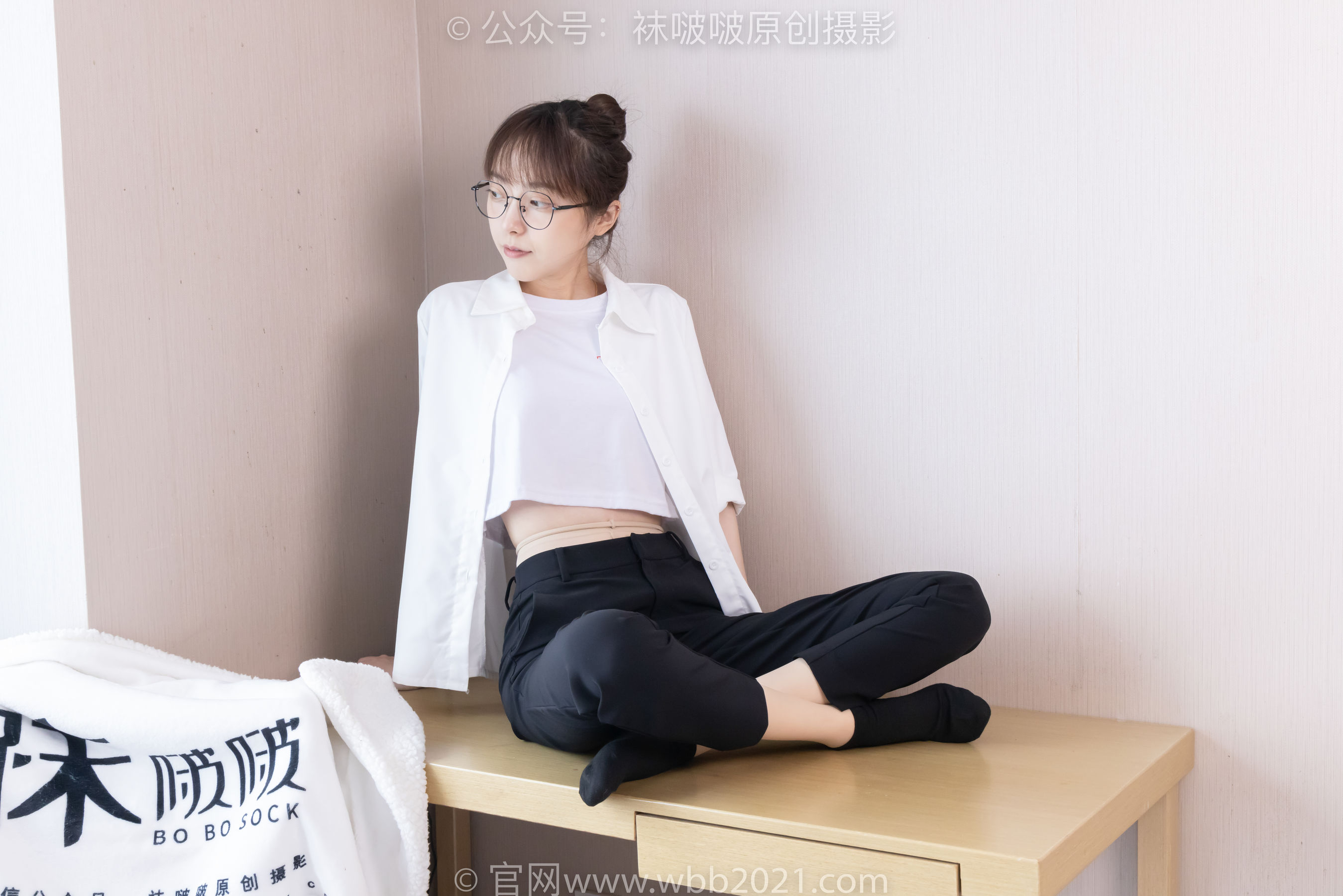 BoBoSocks袜啵啵 No.535 稚予 - 高跟鞋、皮鞋、黑棉袜、薄肉丝、裤里丝/(160P)