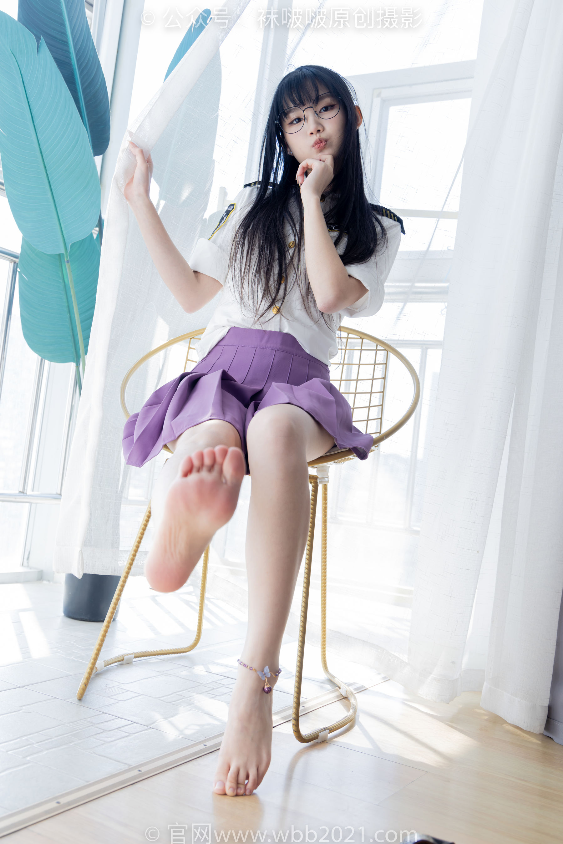 BoBoSocks袜啵啵 No.538 甜甜圈 - 高跟鞋、水晶袜、裸足/(150P)