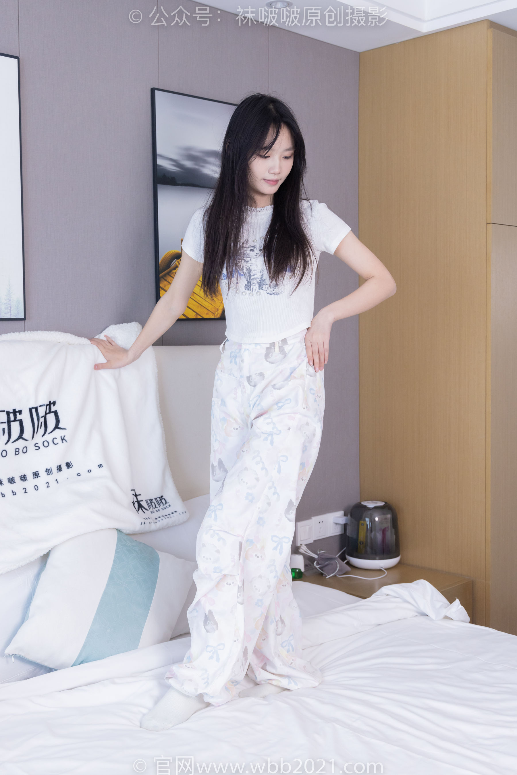 BoBoSocks袜啵啵 No.550 甜甜圈 - 板鞋自然穿脏白棉袜/(148P)