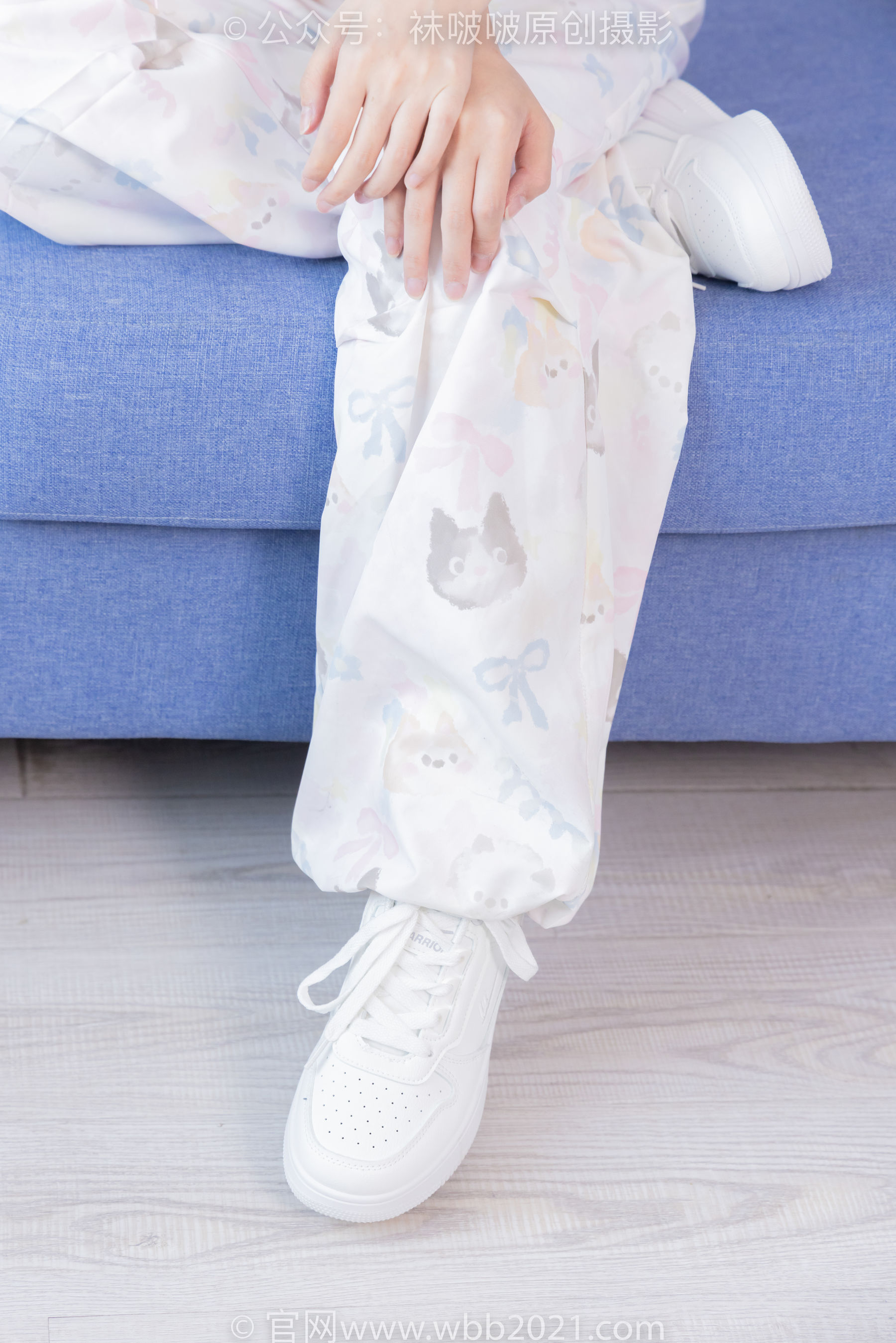 BoBoSocks袜啵啵 No.550 甜甜圈 - 板鞋自然穿脏白棉袜/(148P)