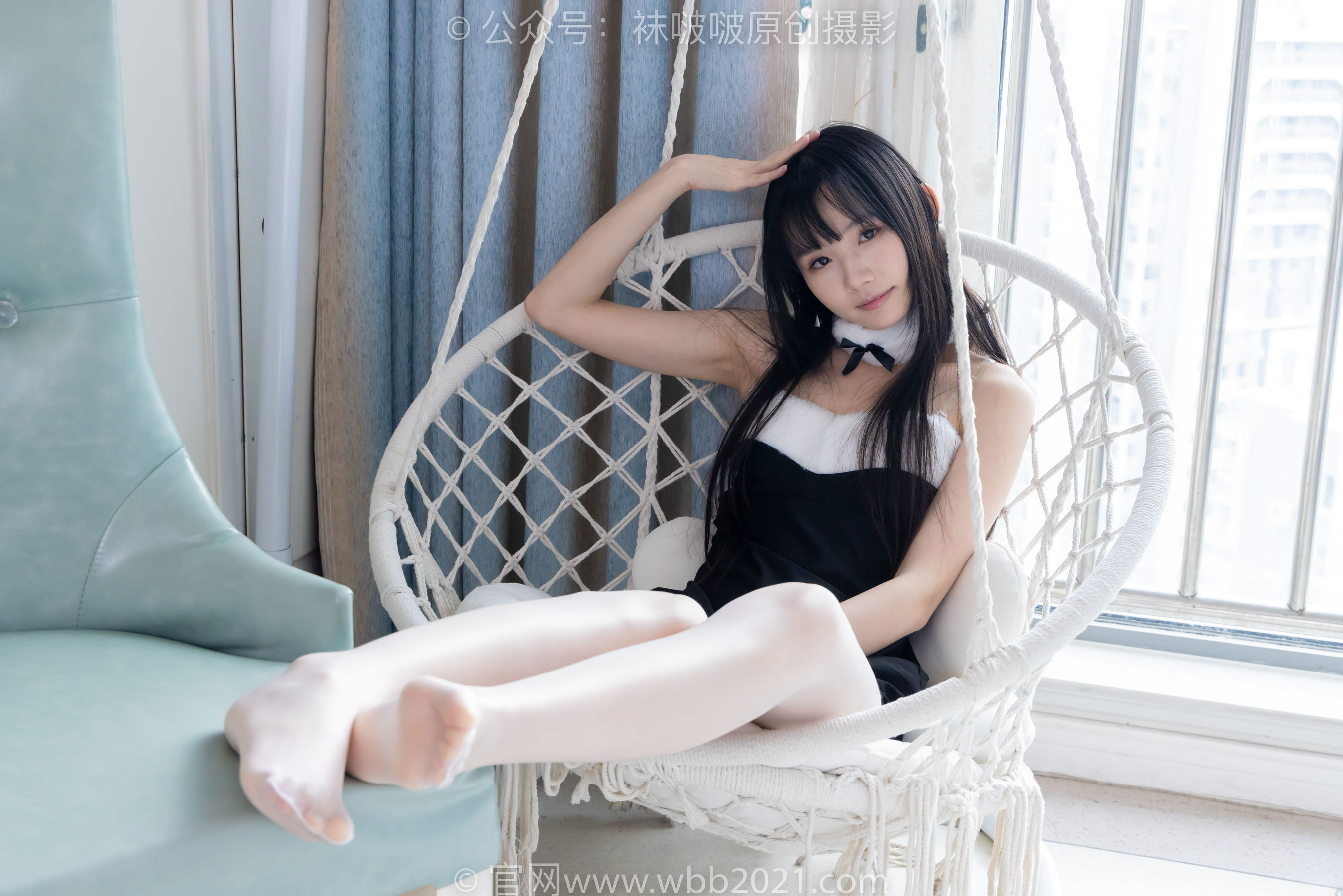 BoBoSocks袜啵啵 No.544 甜甜圈 - 高跟鞋、油亮薄白丝、裸足、踩小人和奶油泡芙剧情/(172P)