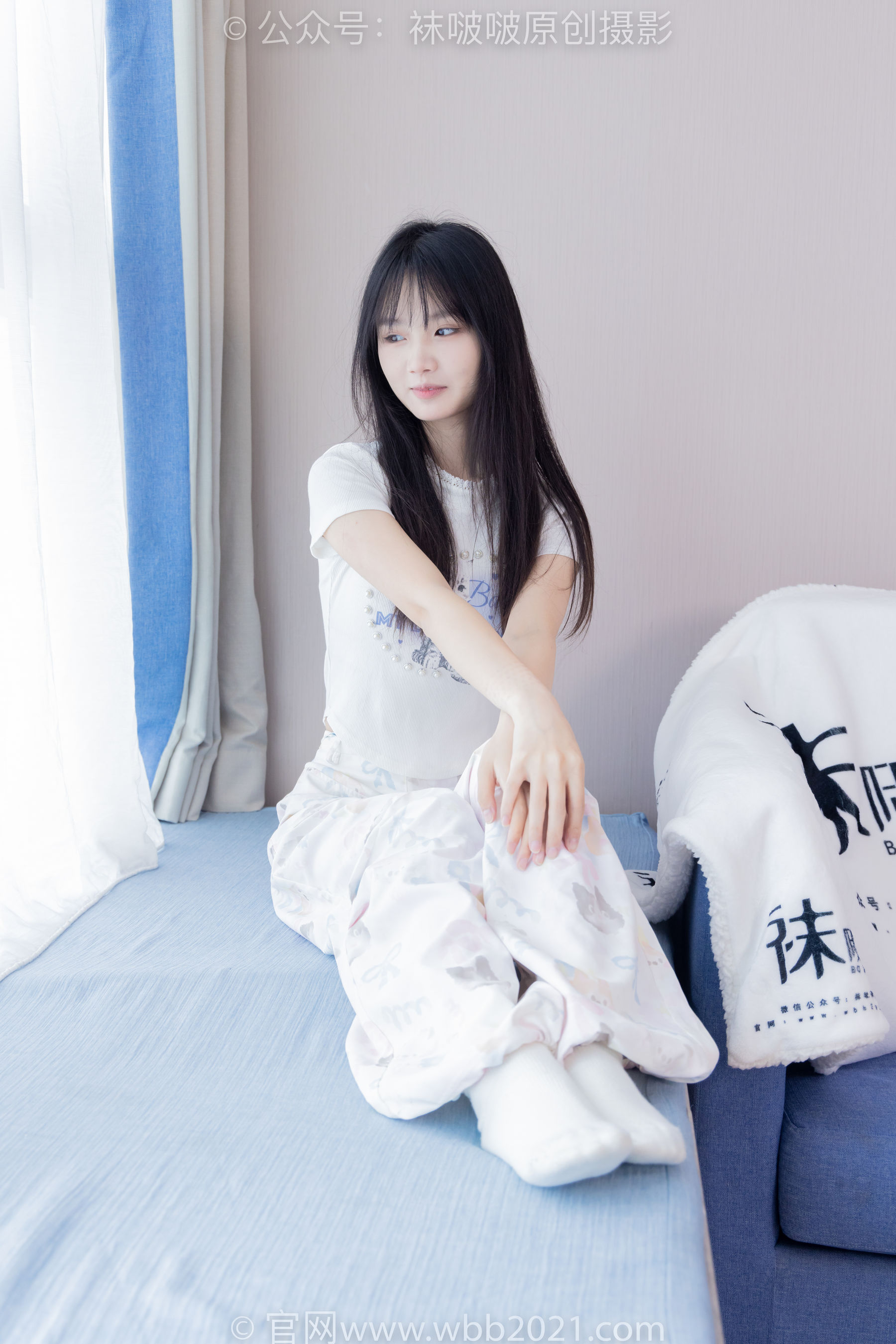 BoBoSocks袜啵啵 No.550 甜甜圈 - 板鞋自然穿脏白棉袜/(148P)