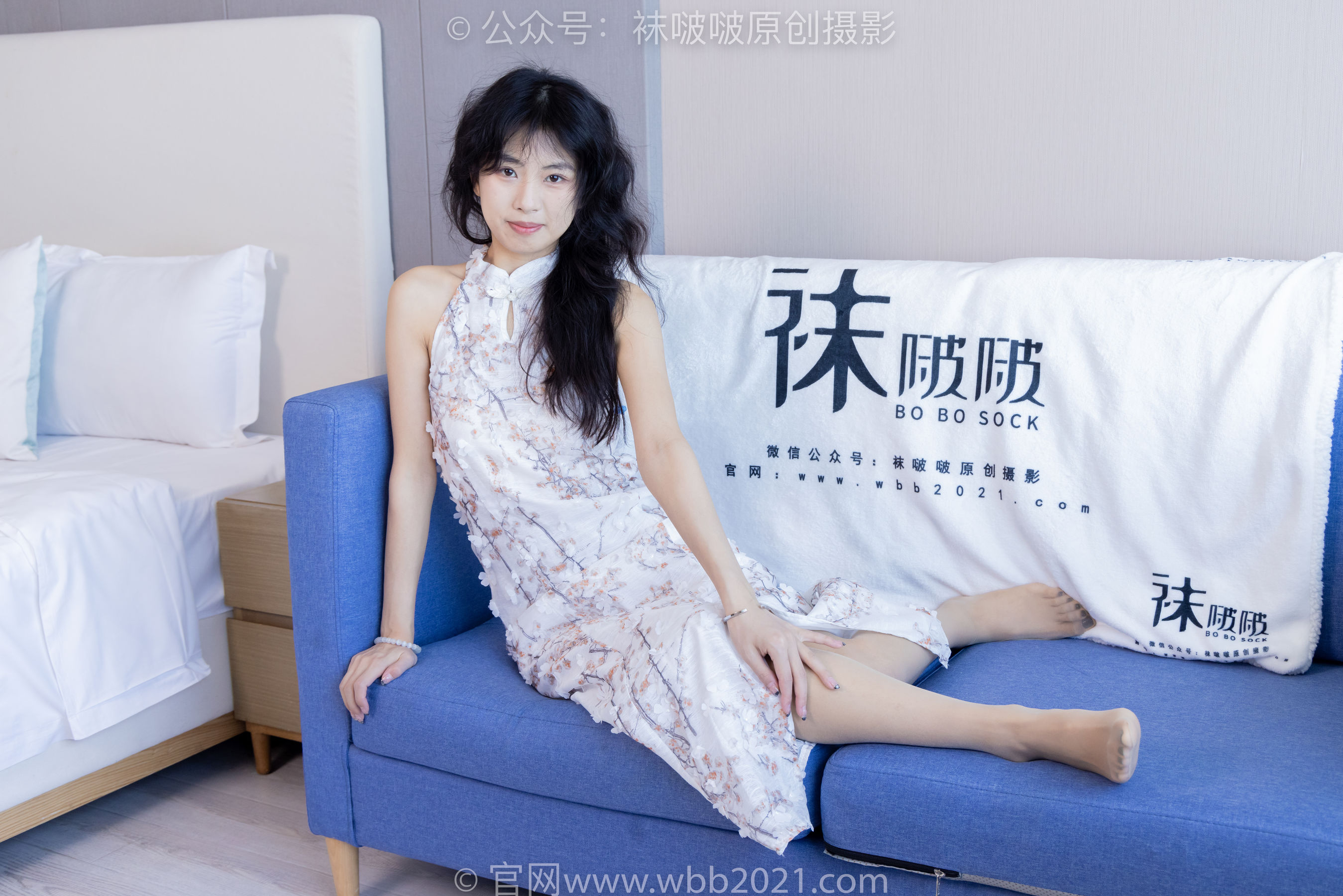 BoBoSocks袜啵啵 No.536 奶油 - 高跟鞋、薄肉丝、裸足淋酸奶剧情/(157P)