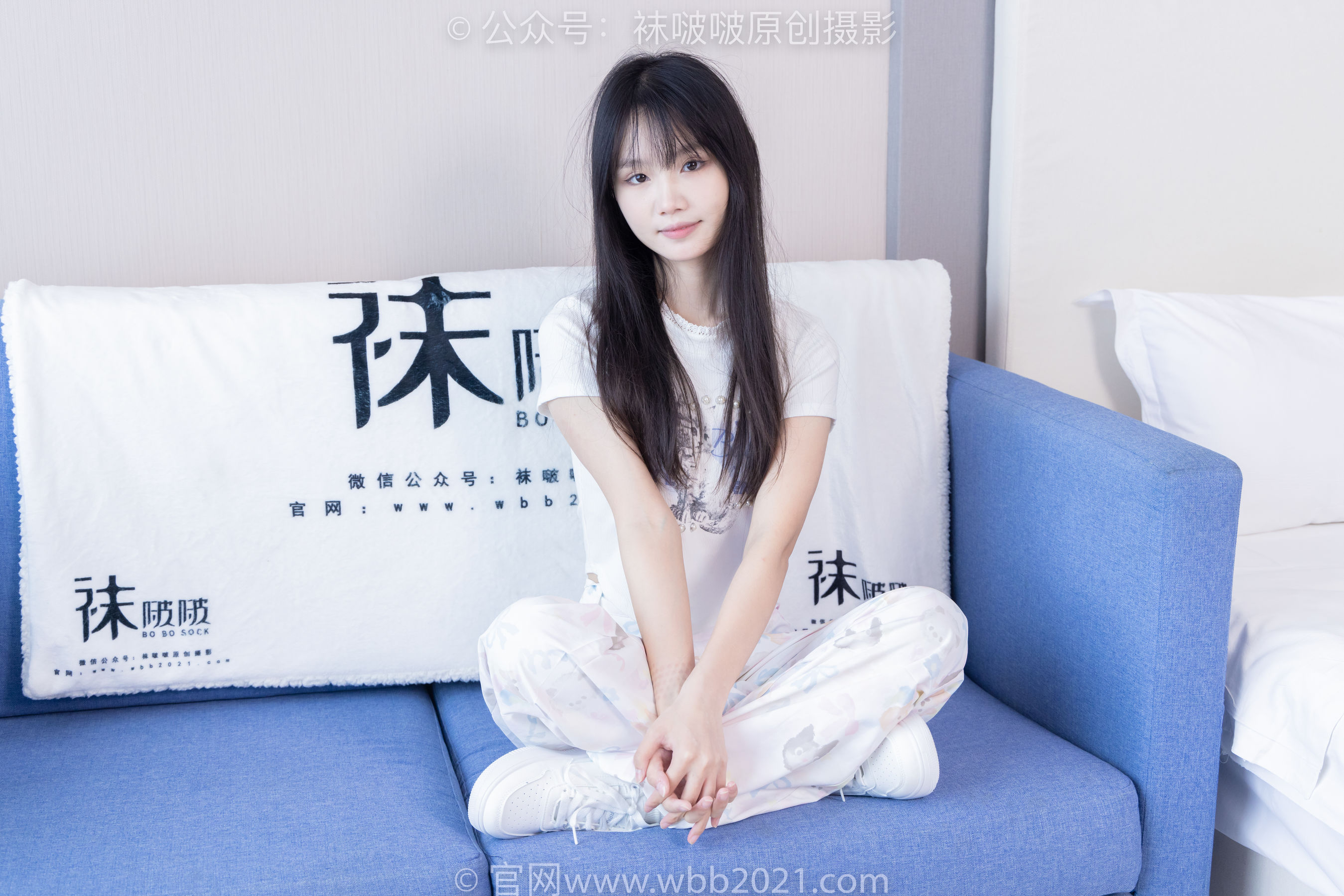 BoBoSocks袜啵啵 No.550 甜甜圈 - 板鞋自然穿脏白棉袜/(148P)