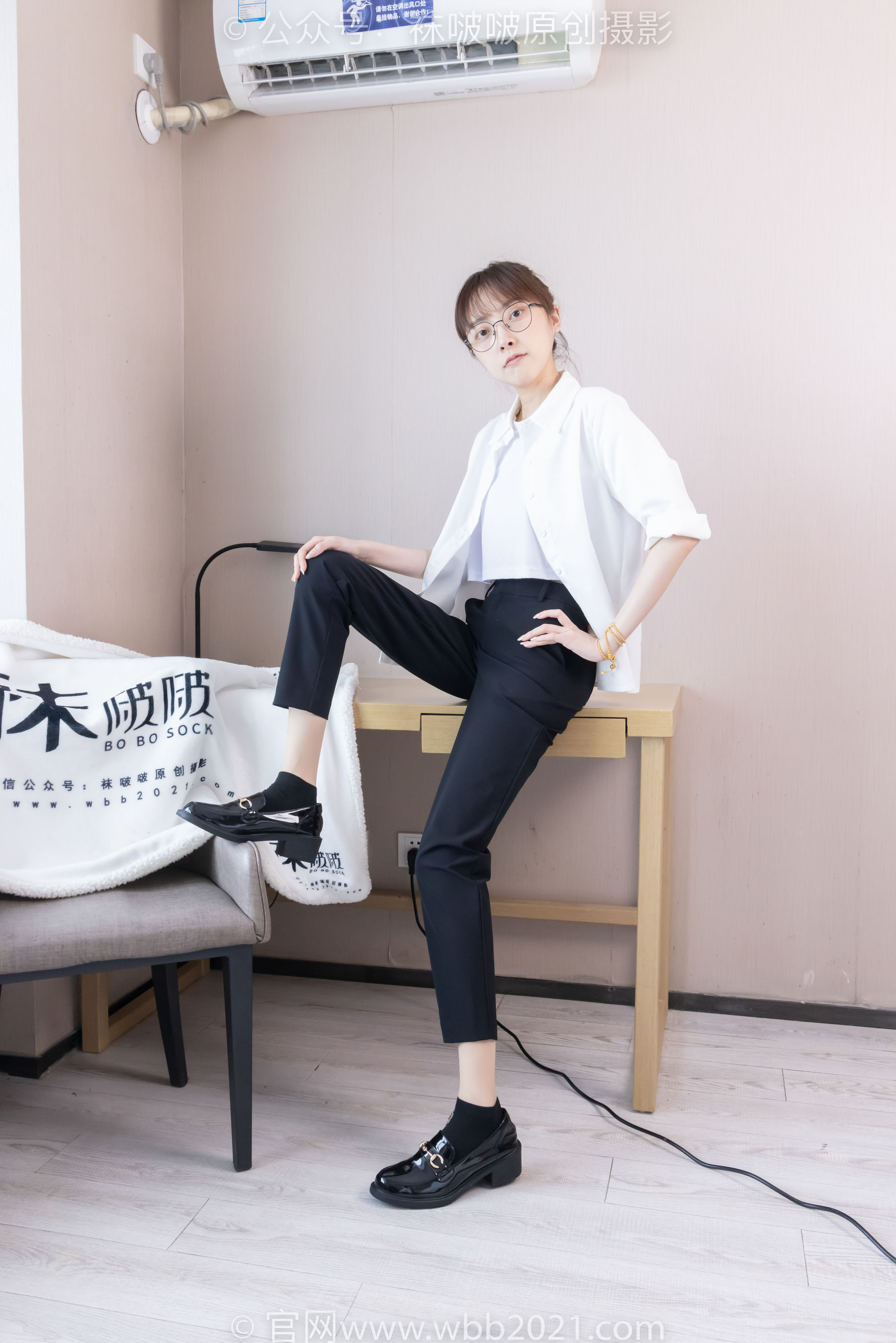 BoBoSocks袜啵啵 No.535 稚予 - 高跟鞋、皮鞋、黑棉袜、薄肉丝、裤里丝/(160P)