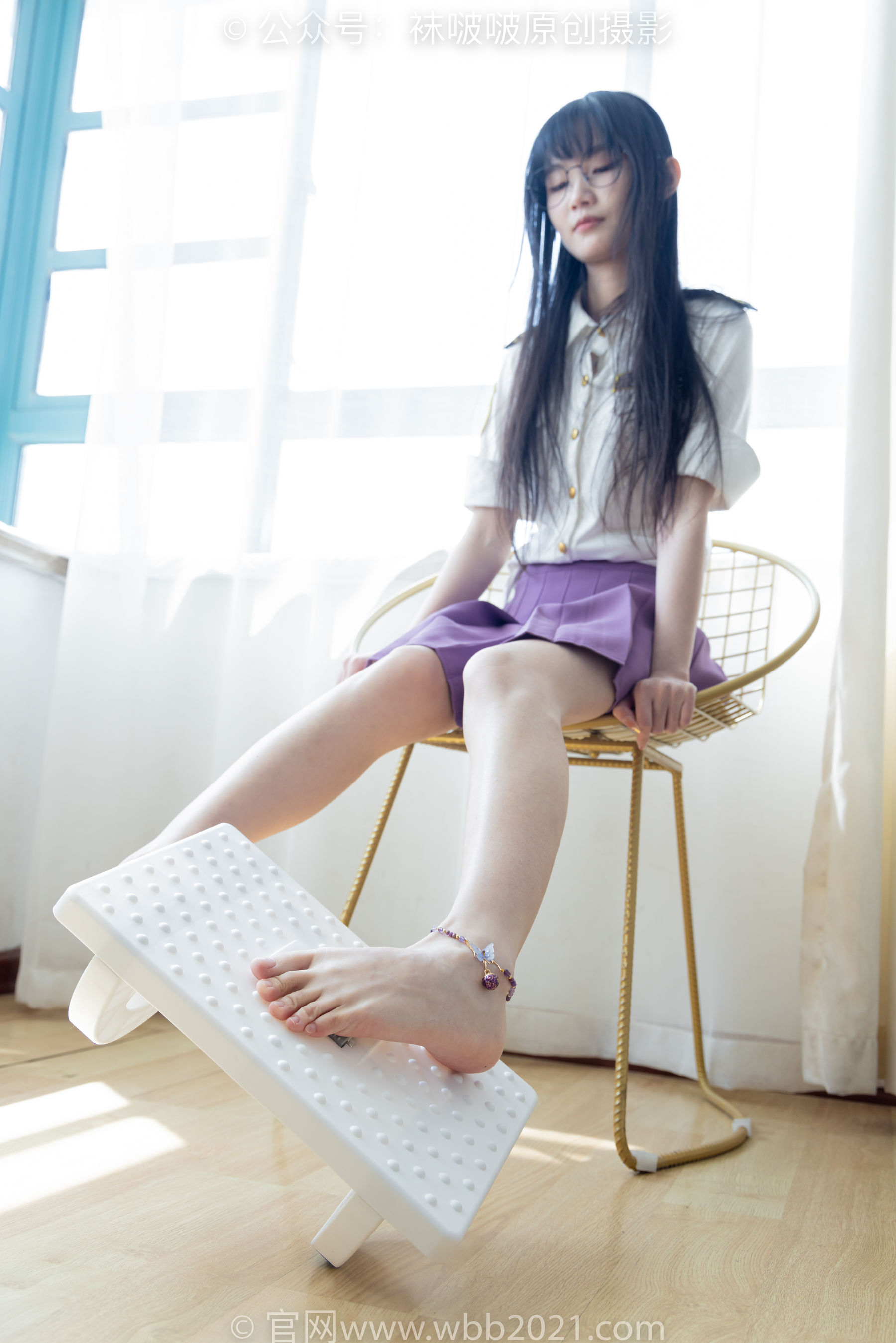 BoBoSocks袜啵啵 No.538 甜甜圈 - 高跟鞋、水晶袜、裸足/(150P)