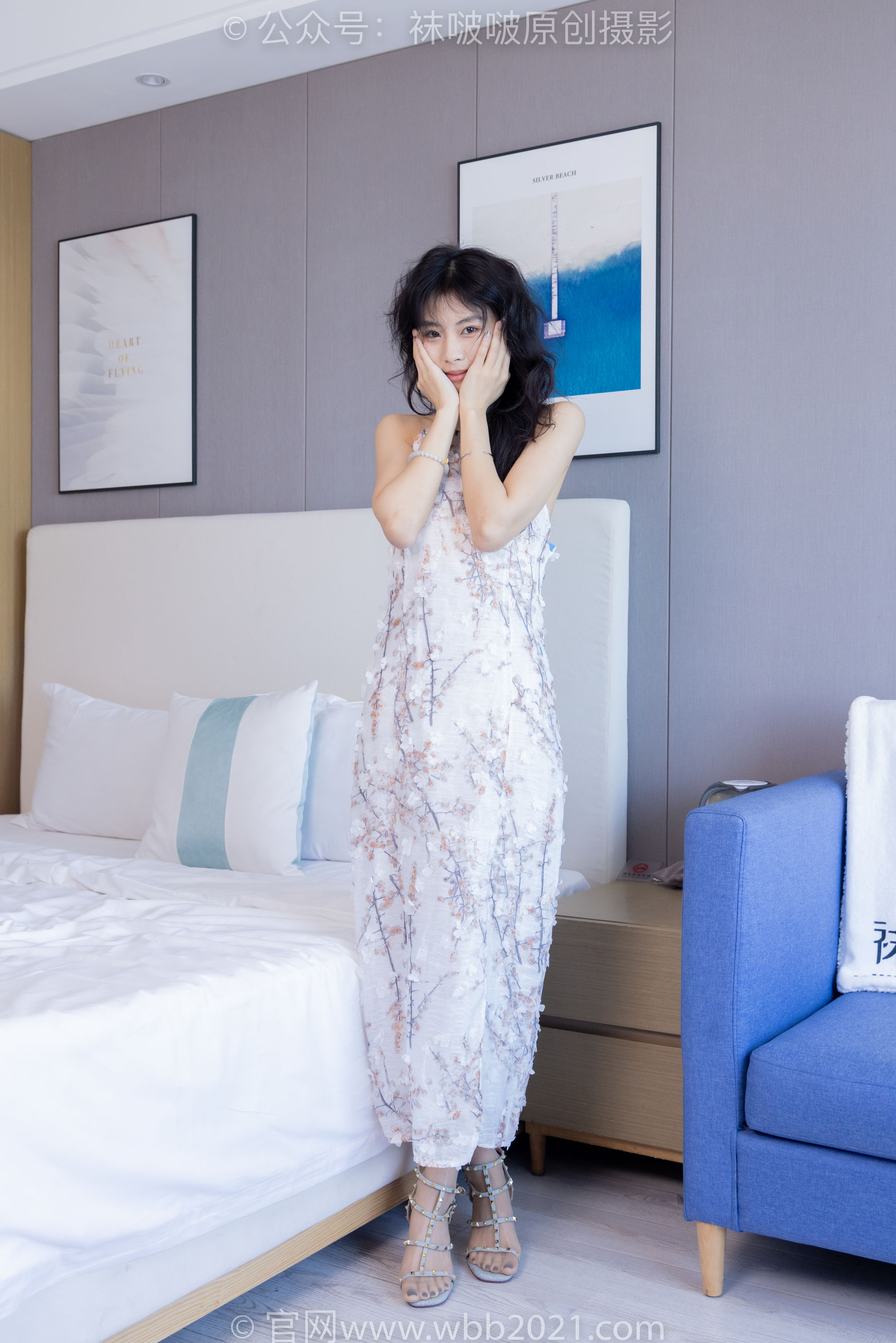 BoBoSocks袜啵啵 No.536 奶油 - 高跟鞋、薄肉丝、裸足淋酸奶剧情/(157P)