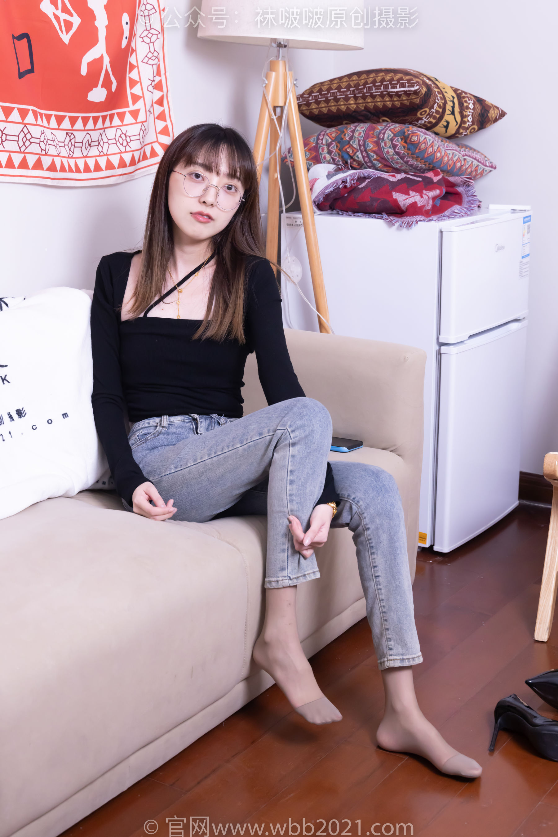 BoBoSocks袜啵啵 No.547 稚予 - 高跟鞋、薄灰丝、裸足、裤里丝/(145P)