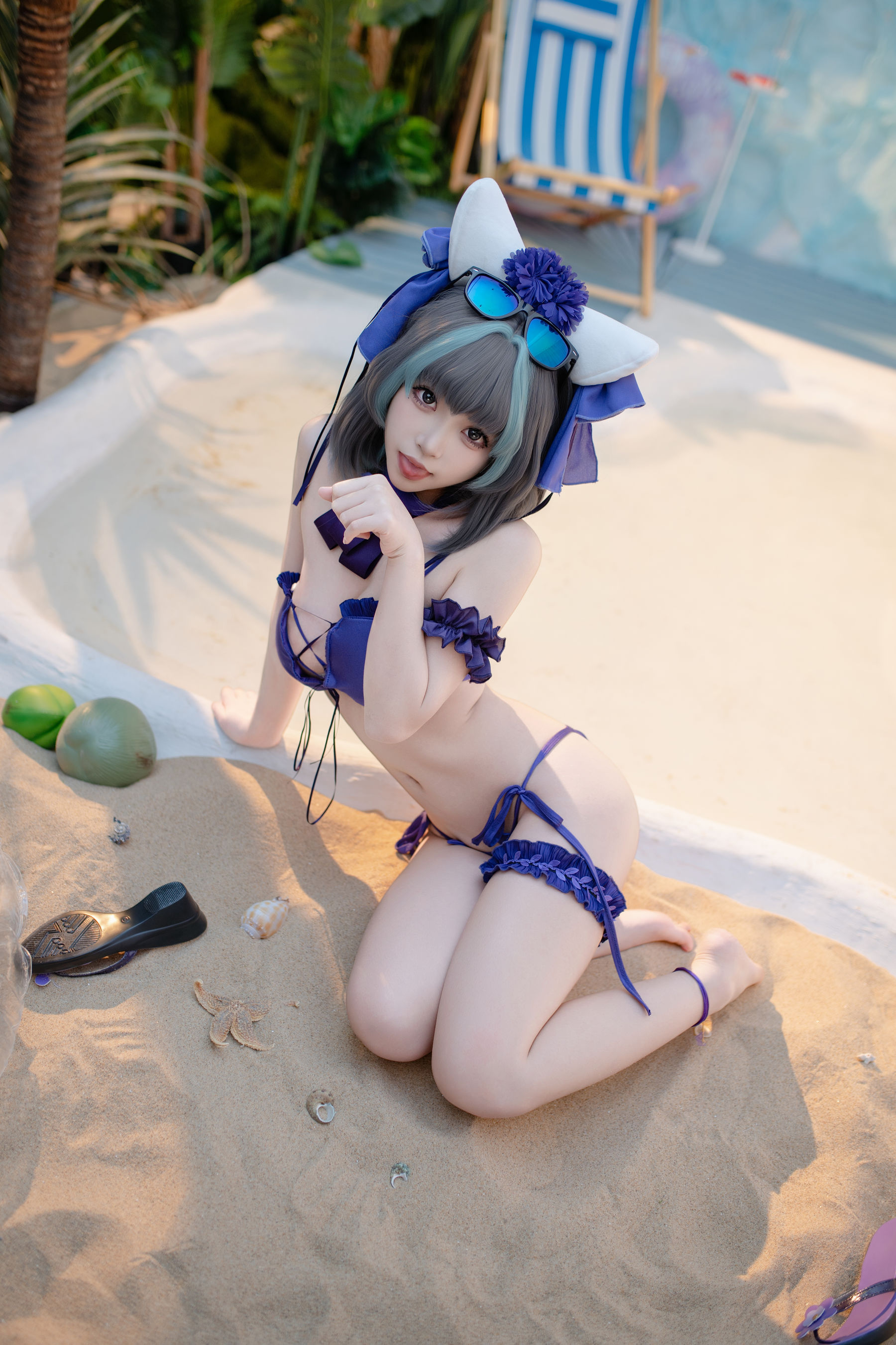 Bangni邦尼 - 泳装柴郡/(86P)