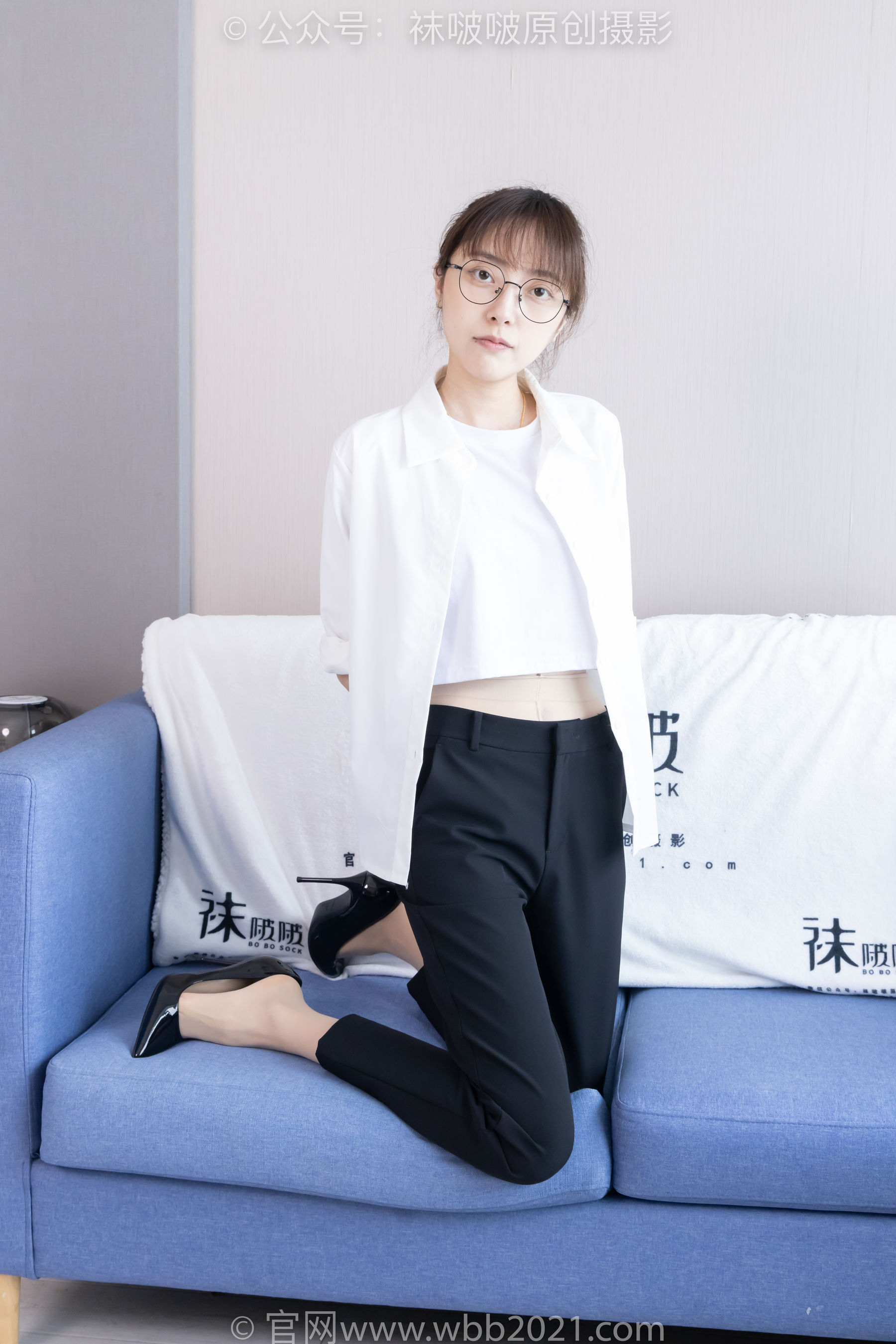 BoBoSocks袜啵啵 No.535 稚予 - 高跟鞋、皮鞋、黑棉袜、薄肉丝、裤里丝/(160P)