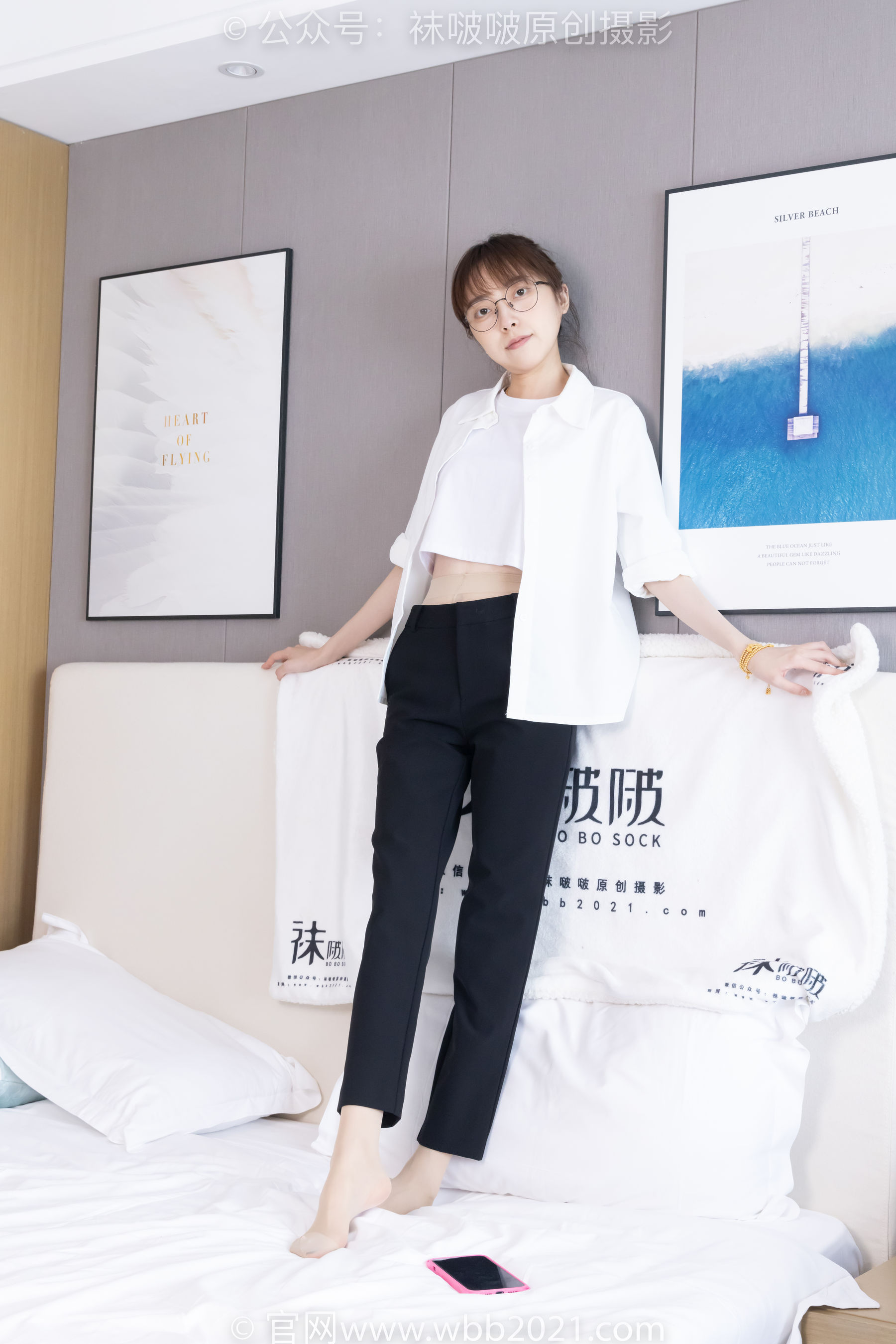 BoBoSocks袜啵啵 No.535 稚予 - 高跟鞋、皮鞋、黑棉袜、薄肉丝、裤里丝/(160P)