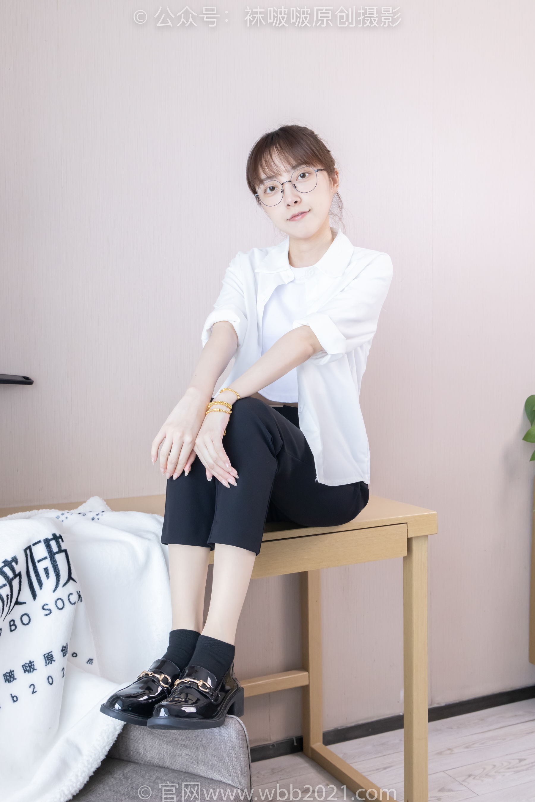 BoBoSocks袜啵啵 No.535 稚予 - 高跟鞋、皮鞋、黑棉袜、薄肉丝、裤里丝/(160P)