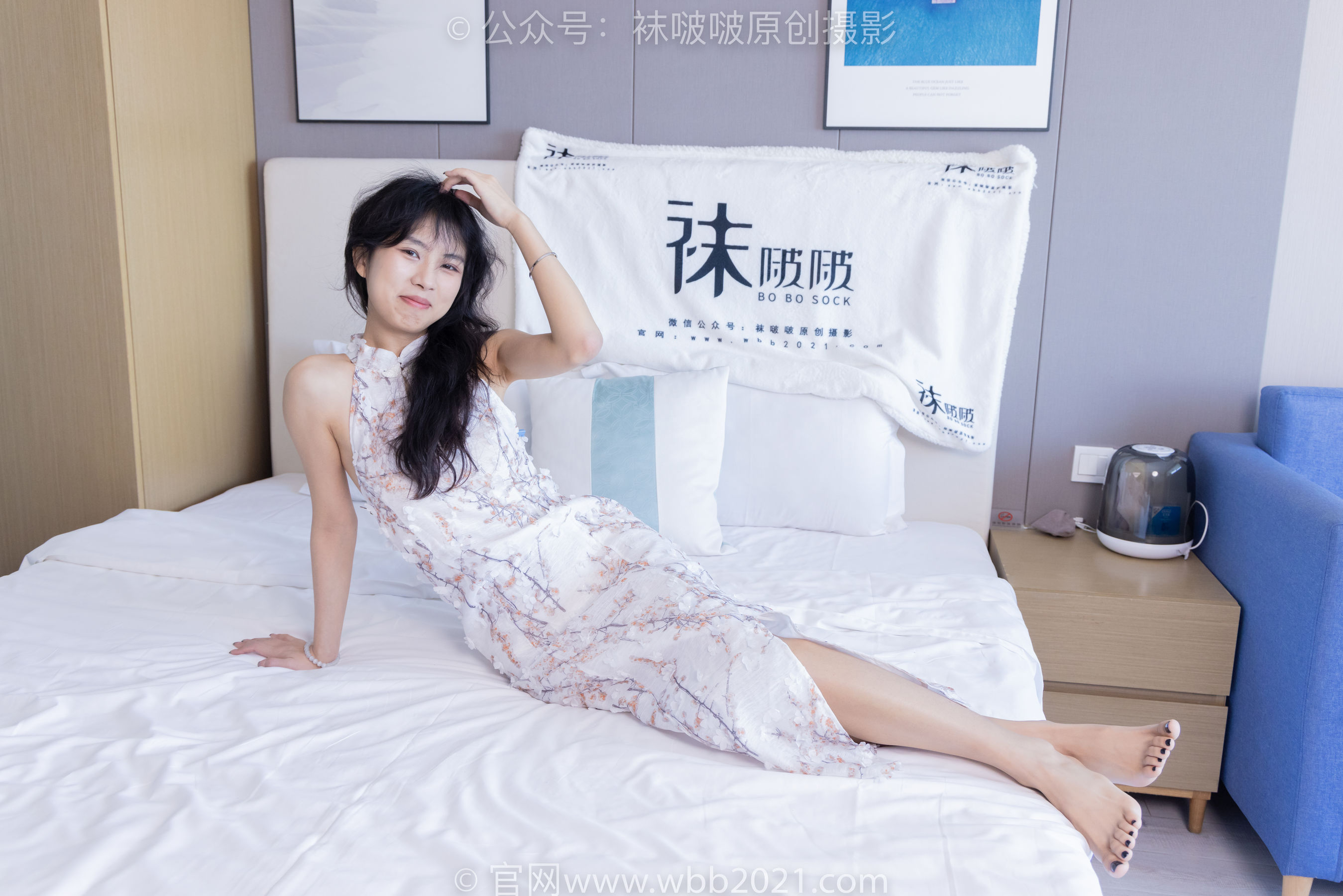 BoBoSocks袜啵啵 No.536 奶油 - 高跟鞋、薄肉丝、裸足淋酸奶剧情/(157P)