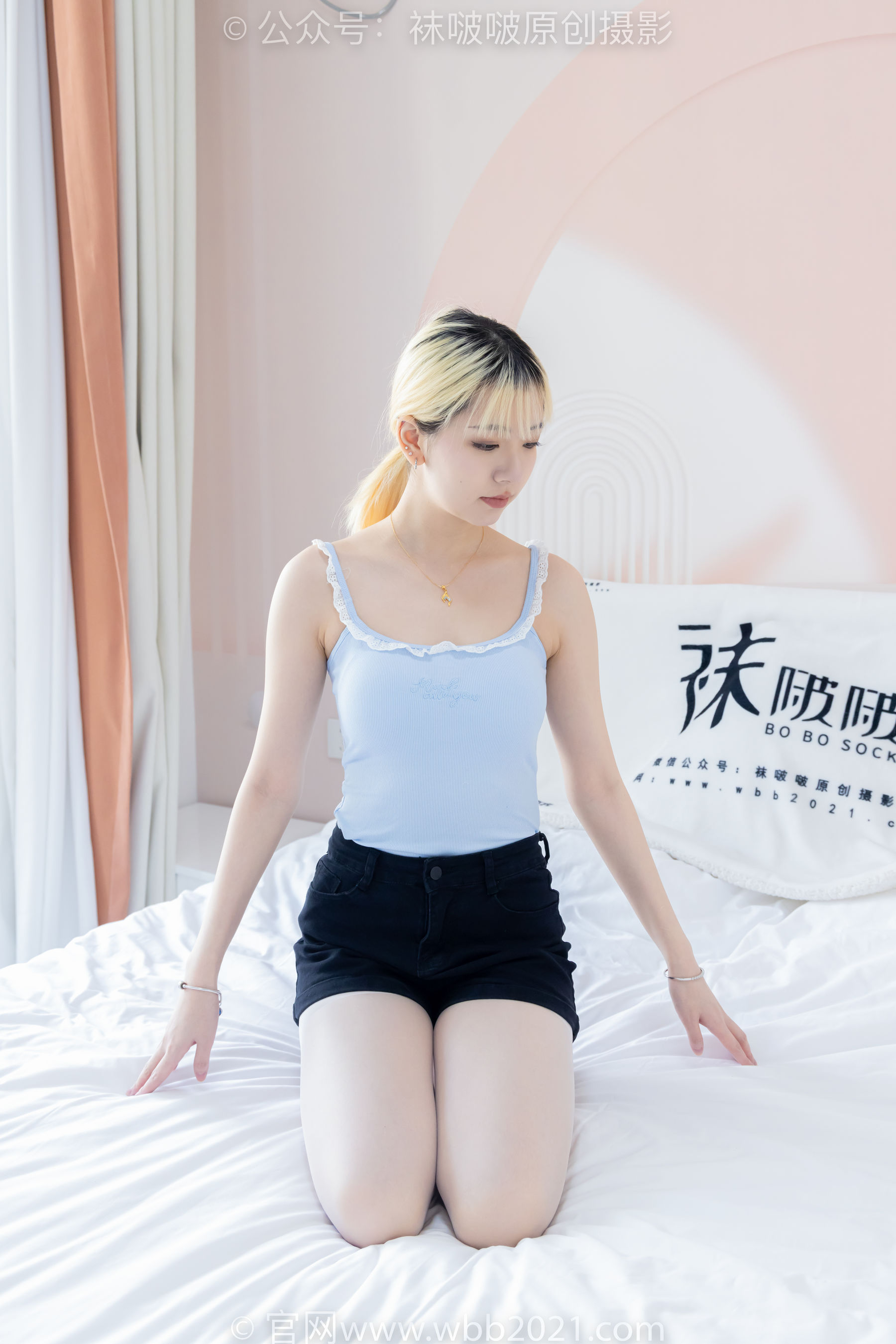 BoBoSocks袜啵啵 No.528 小甜豆 - 高跟长靴、薄白丝、薄黑丝、薄肉丝/(200P)