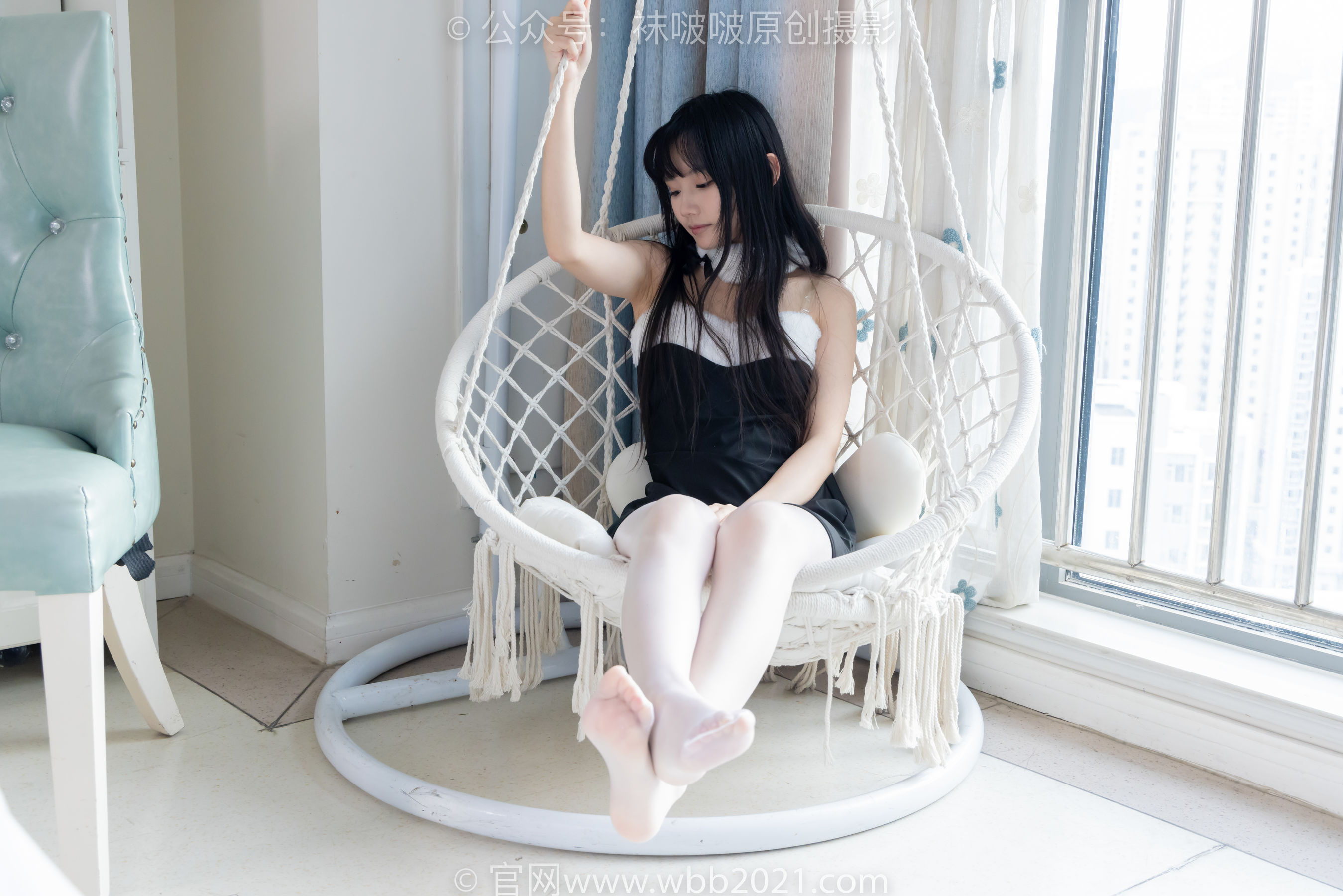 BoBoSocks袜啵啵 No.544 甜甜圈 - 高跟鞋、油亮薄白丝、裸足、踩小人和奶油泡芙剧情/(172P)