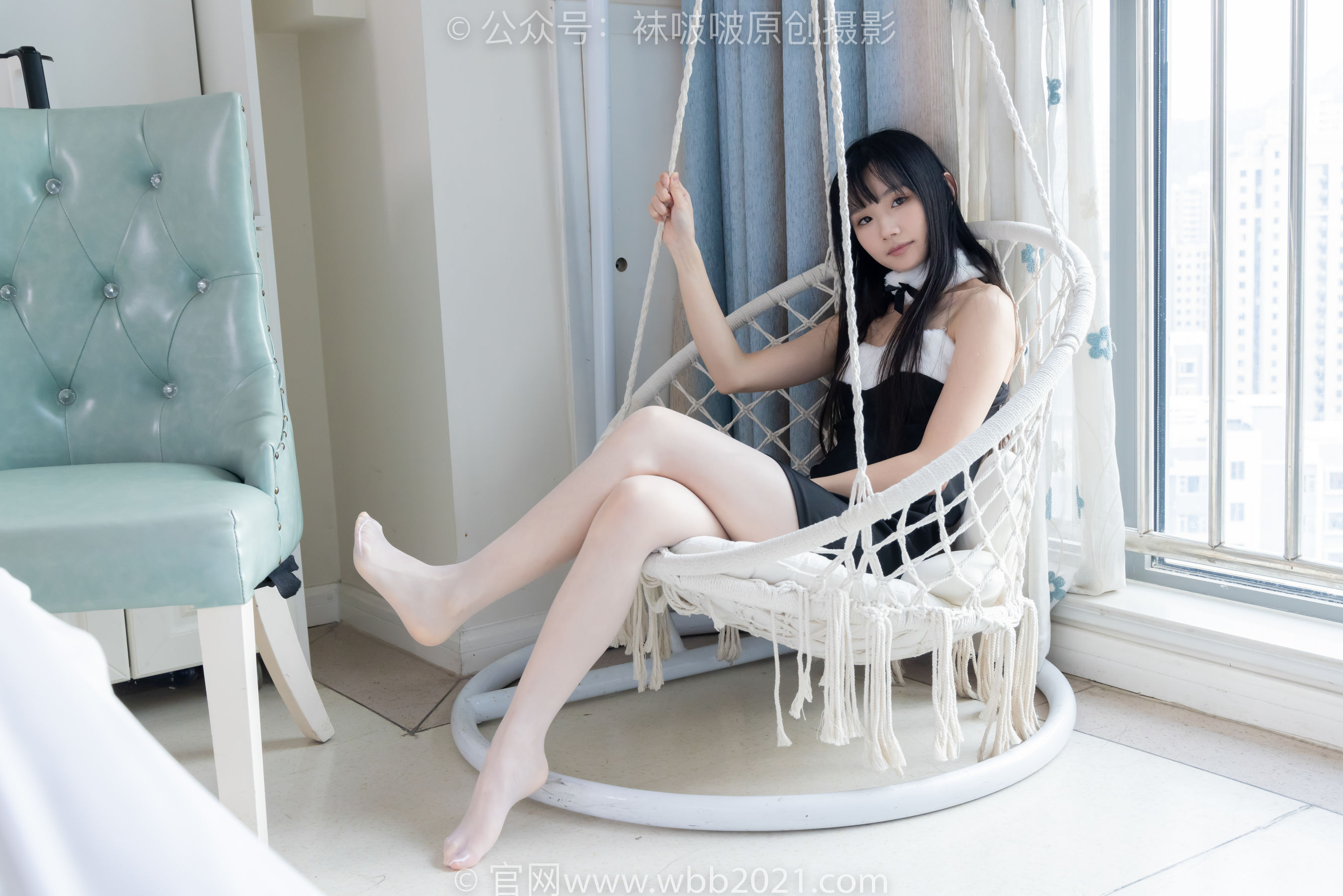 BoBoSocks袜啵啵 No.544 甜甜圈 - 高跟鞋、油亮薄白丝、裸足、踩小人和奶油泡芙剧情/(172P)