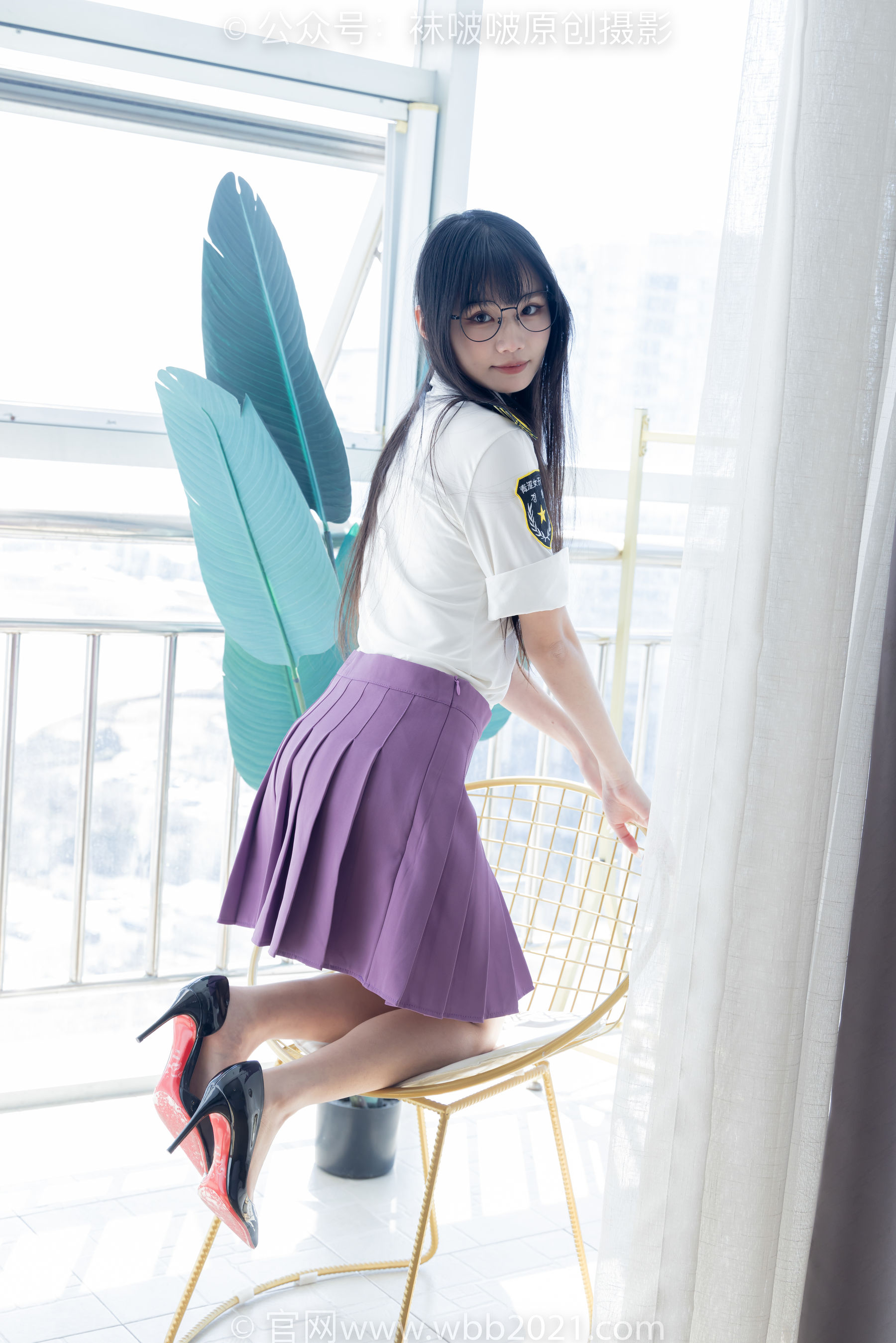 BoBoSocks袜啵啵 No.538 甜甜圈 - 高跟鞋、水晶袜、裸足/(150P)