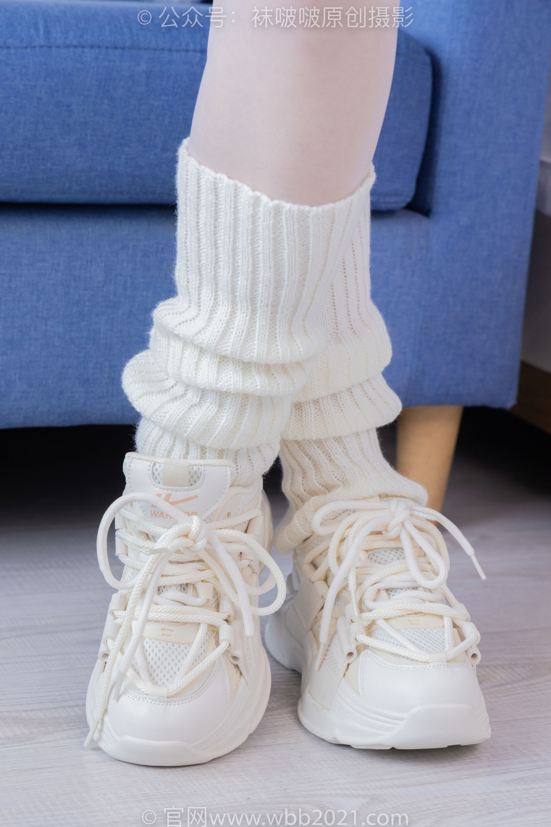 BoBoSocks袜啵啵 No.548 糯米 - 运动鞋、堆堆袜套、薄白丝、jk制服/(145P)