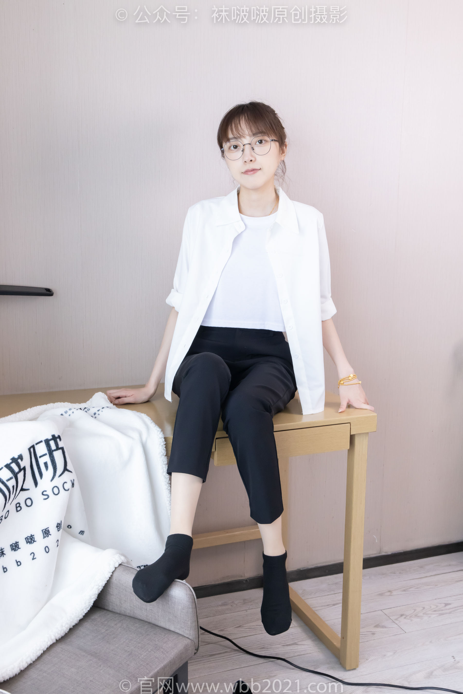 BoBoSocks袜啵啵 No.535 稚予 - 高跟鞋、皮鞋、黑棉袜、薄肉丝、裤里丝/(160P)