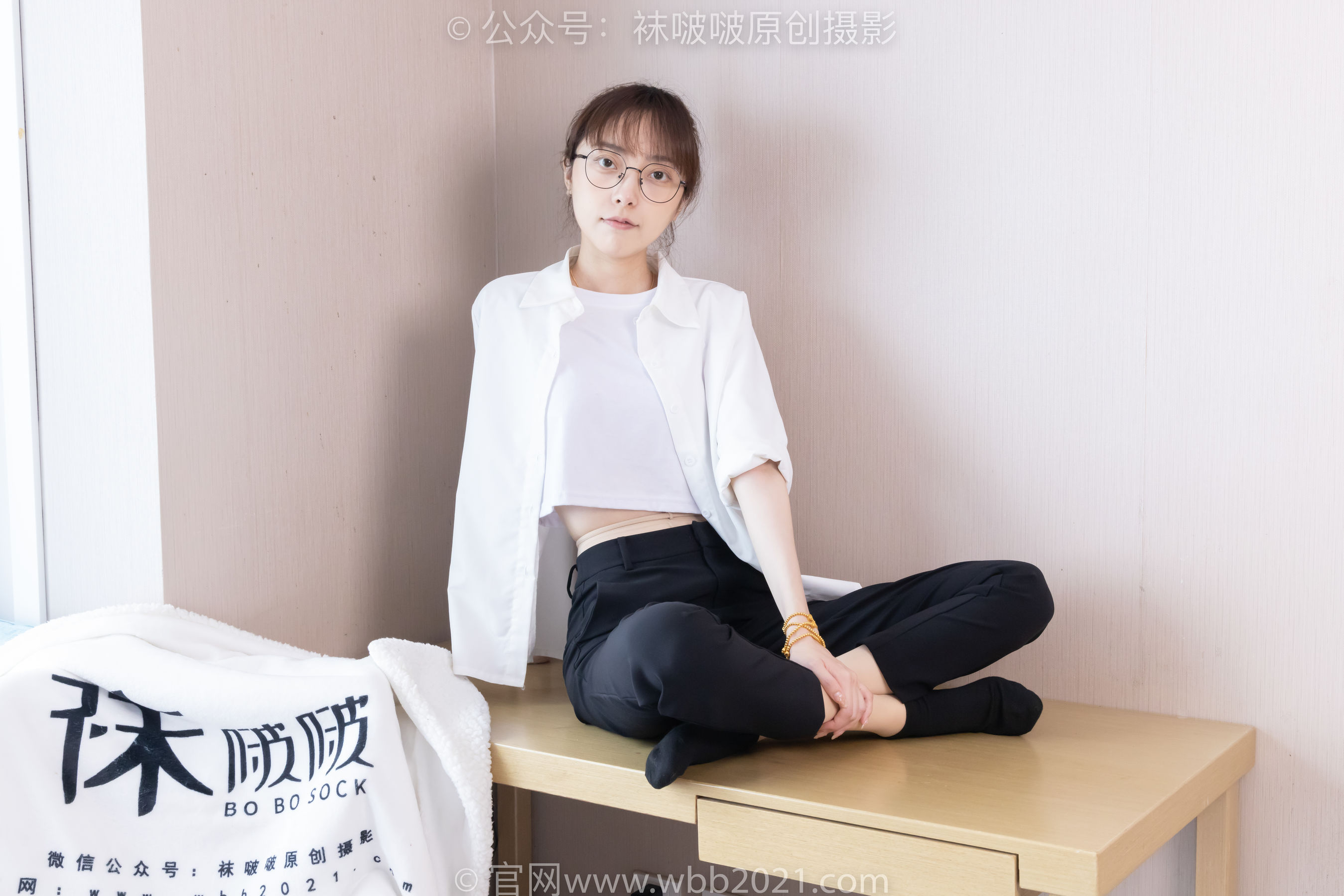 BoBoSocks袜啵啵 No.535 稚予 - 高跟鞋、皮鞋、黑棉袜、薄肉丝、裤里丝/(160P)