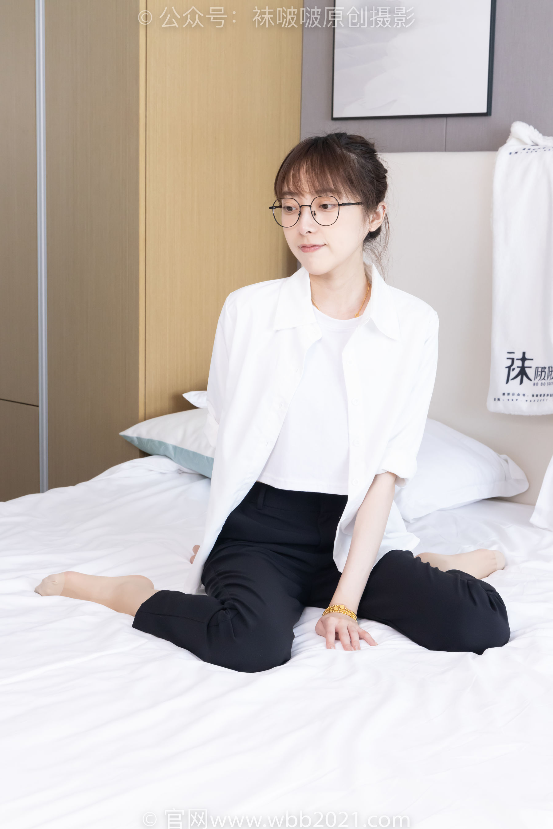 BoBoSocks袜啵啵 No.535 稚予 - 高跟鞋、皮鞋、黑棉袜、薄肉丝、裤里丝/(160P)