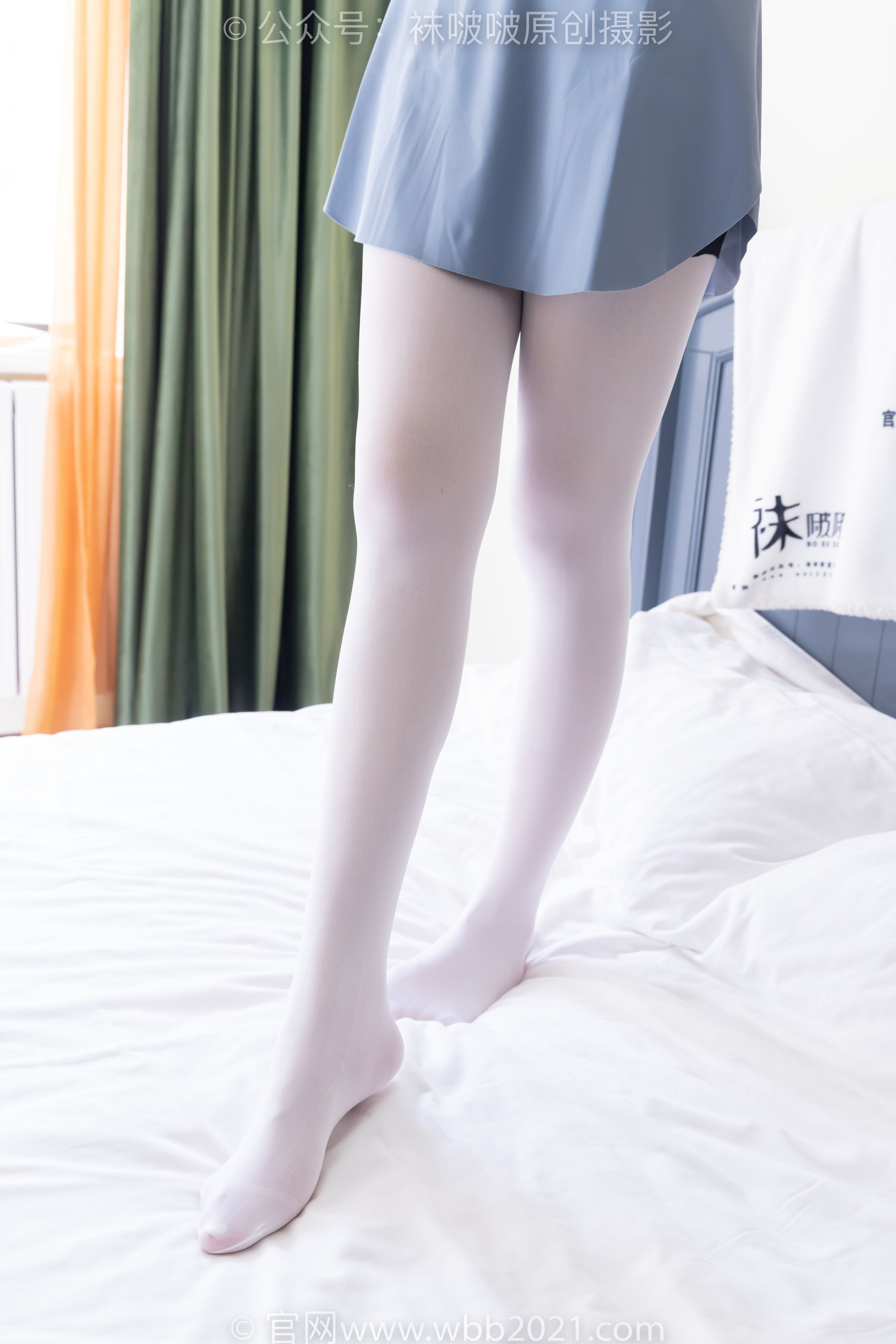 BoBoSocks袜啵啵 No.531 小甜豆 舞蹈鞋、厚白丝、舞蹈服/(145P)