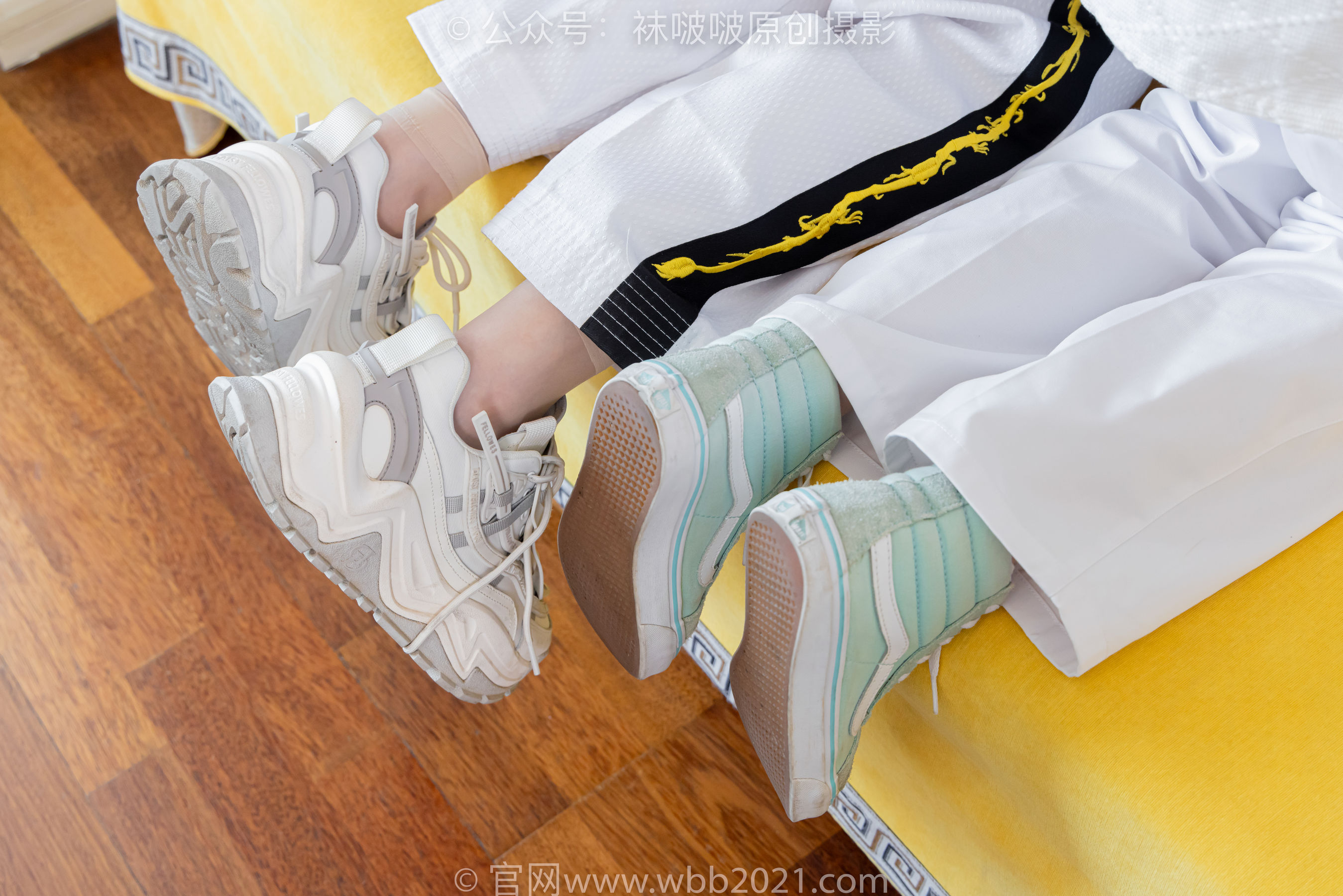 BoBoSocks袜啵啵 No.549 小甜豆&甜甜圈 - 运动鞋、帆布鞋、肉丝、棉袜、裸足/(149P)