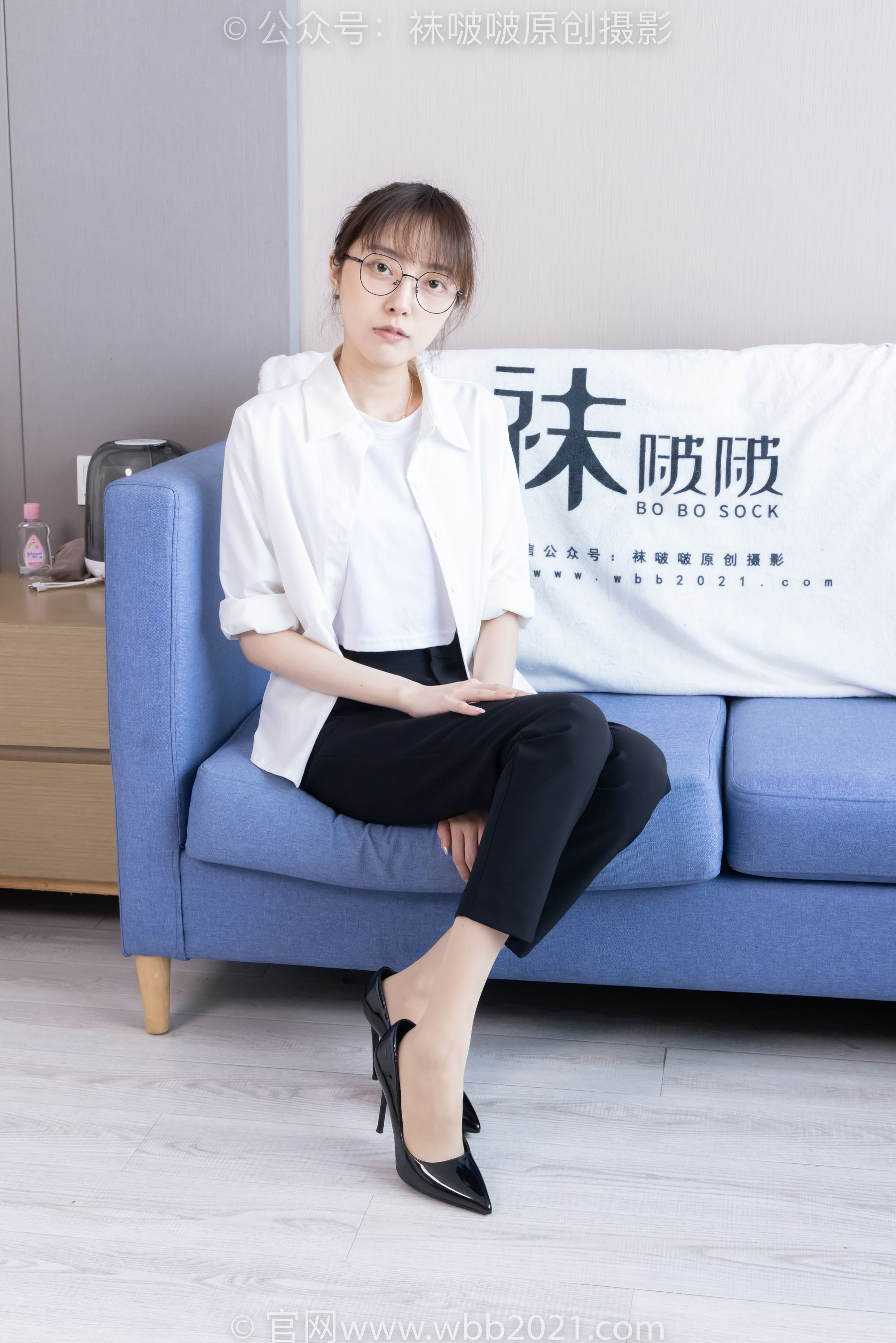 BoBoSocks袜啵啵 No.535 稚予 - 高跟鞋、皮鞋、黑棉袜、薄肉丝、裤里丝/(160P)