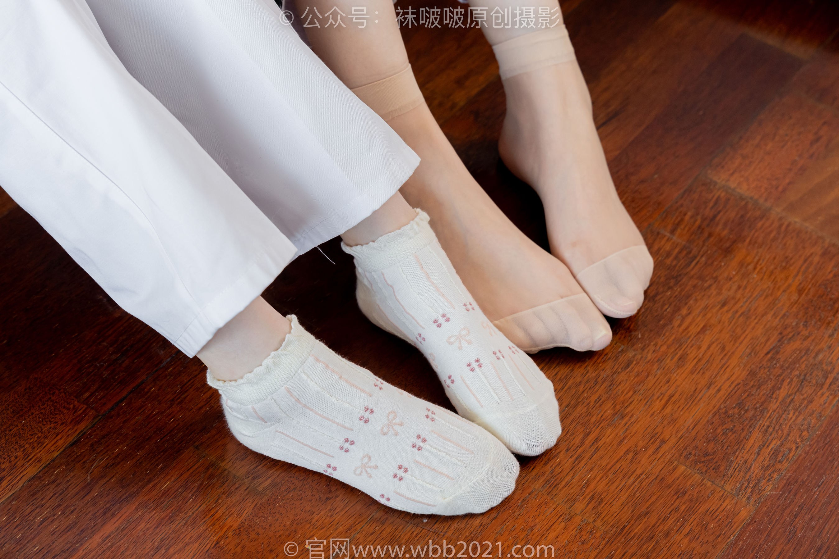 BoBoSocks袜啵啵 No.549 小甜豆&甜甜圈 - 运动鞋、帆布鞋、肉丝、棉袜、裸足/(149P)