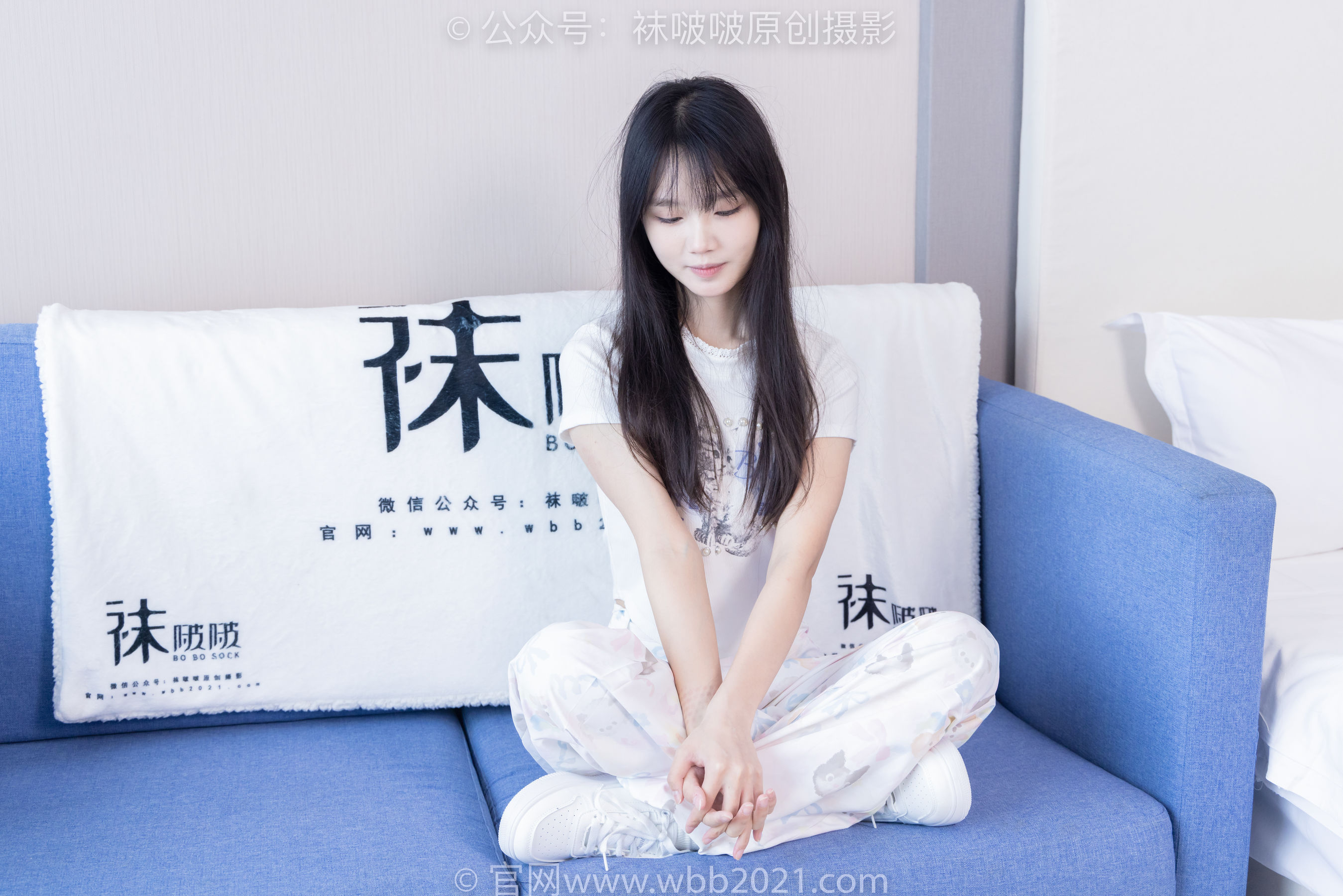 BoBoSocks袜啵啵 No.550 甜甜圈 - 板鞋自然穿脏白棉袜/(148P)