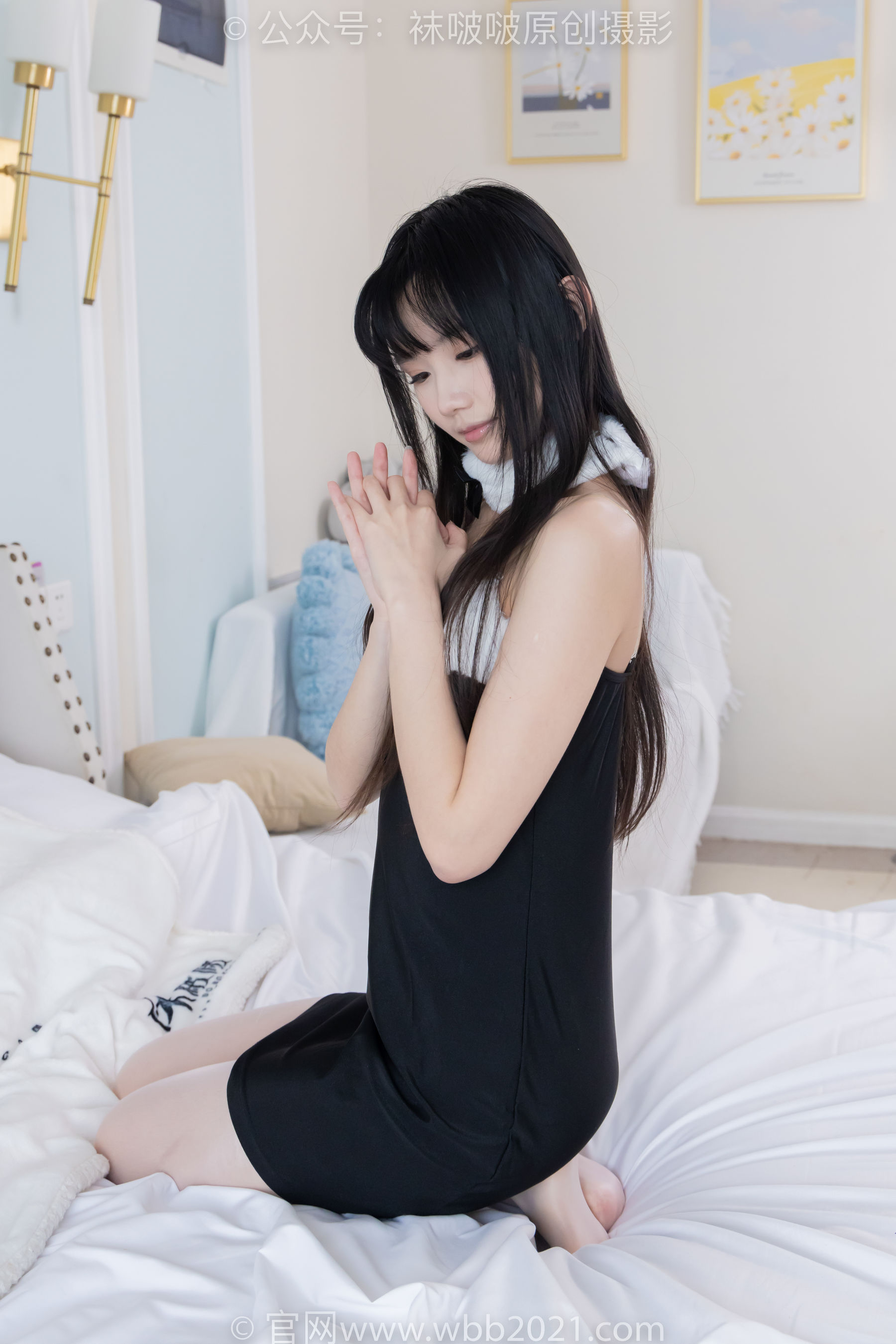 BoBoSocks袜啵啵 No.544 甜甜圈 - 高跟鞋、油亮薄白丝、裸足、踩小人和奶油泡芙剧情/(172P)