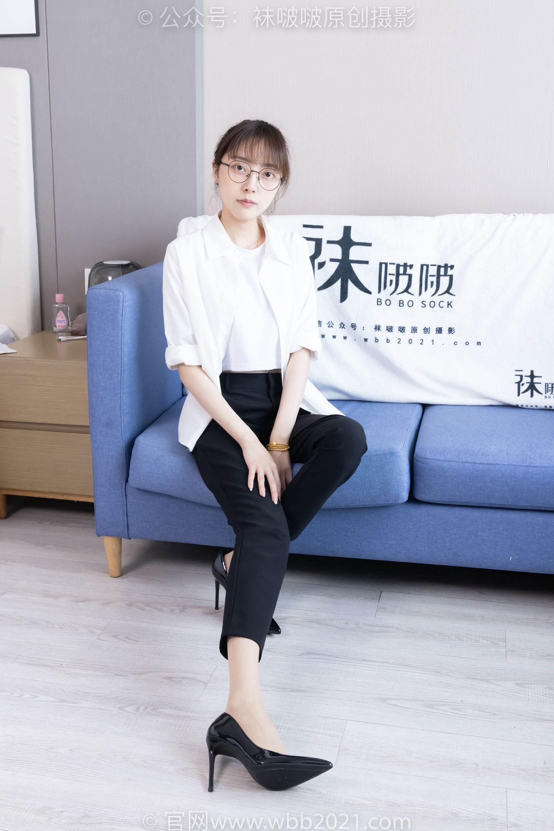 BoBoSocks袜啵啵 No.535 稚予 - 高跟鞋、皮鞋、黑棉袜、薄肉丝、裤里丝/(160P)