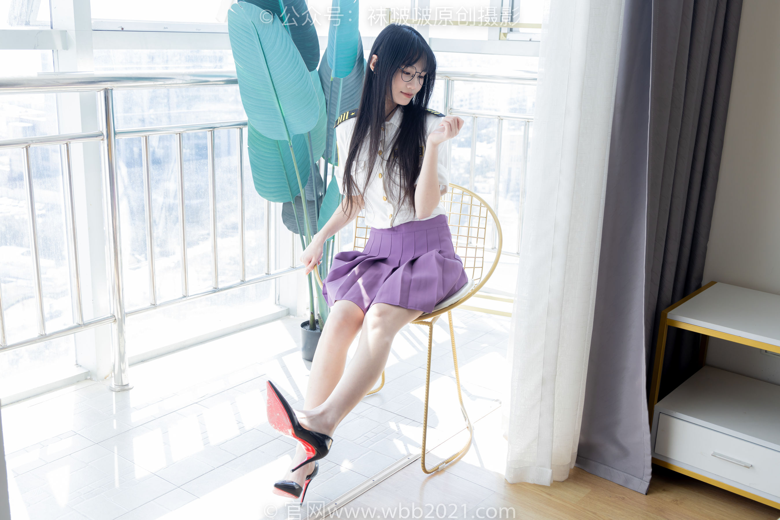 BoBoSocks袜啵啵 No.538 甜甜圈 - 高跟鞋、水晶袜、裸足/(150P)