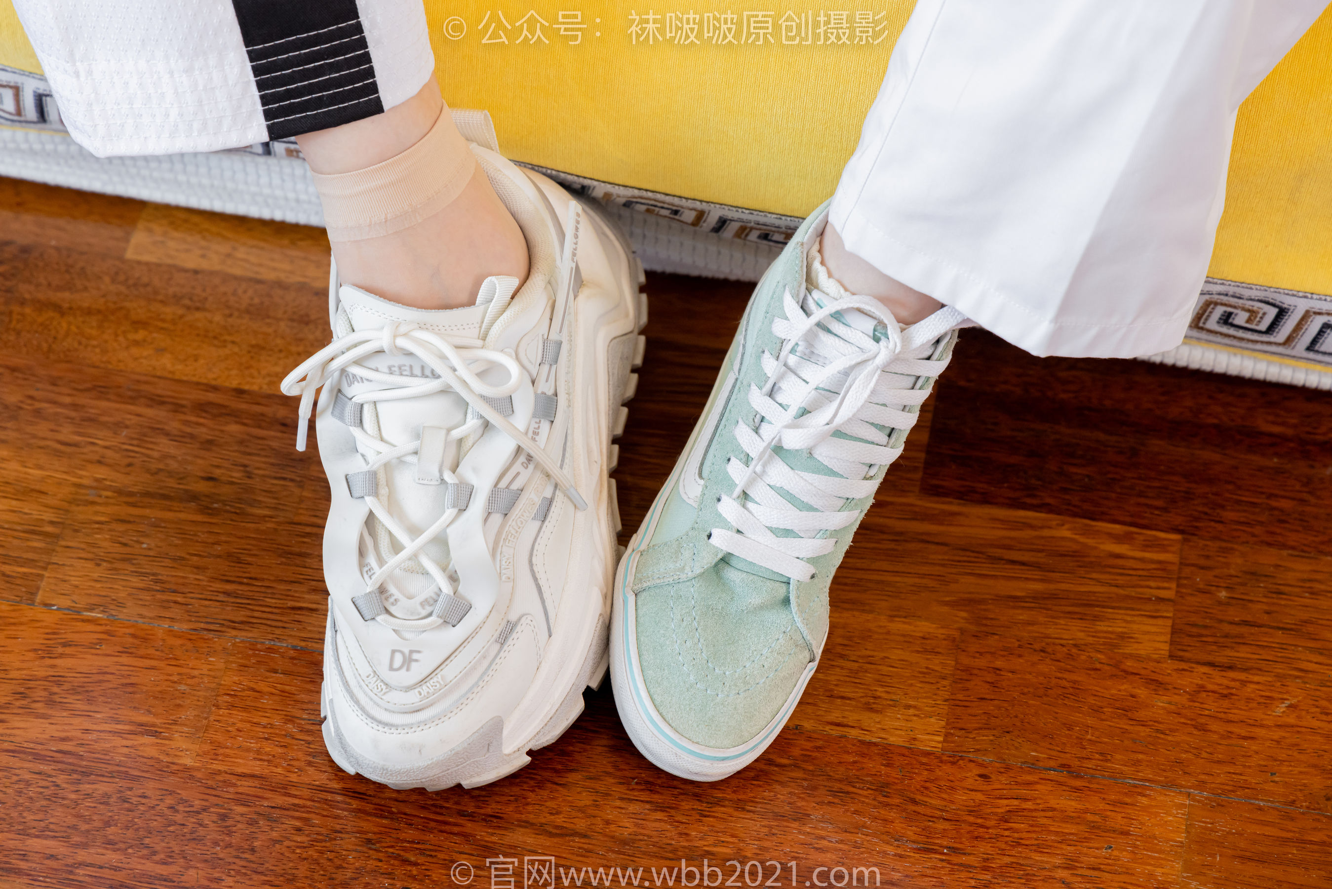 BoBoSocks袜啵啵 No.549 小甜豆&甜甜圈 - 运动鞋、帆布鞋、肉丝、棉袜、裸足/(149P)