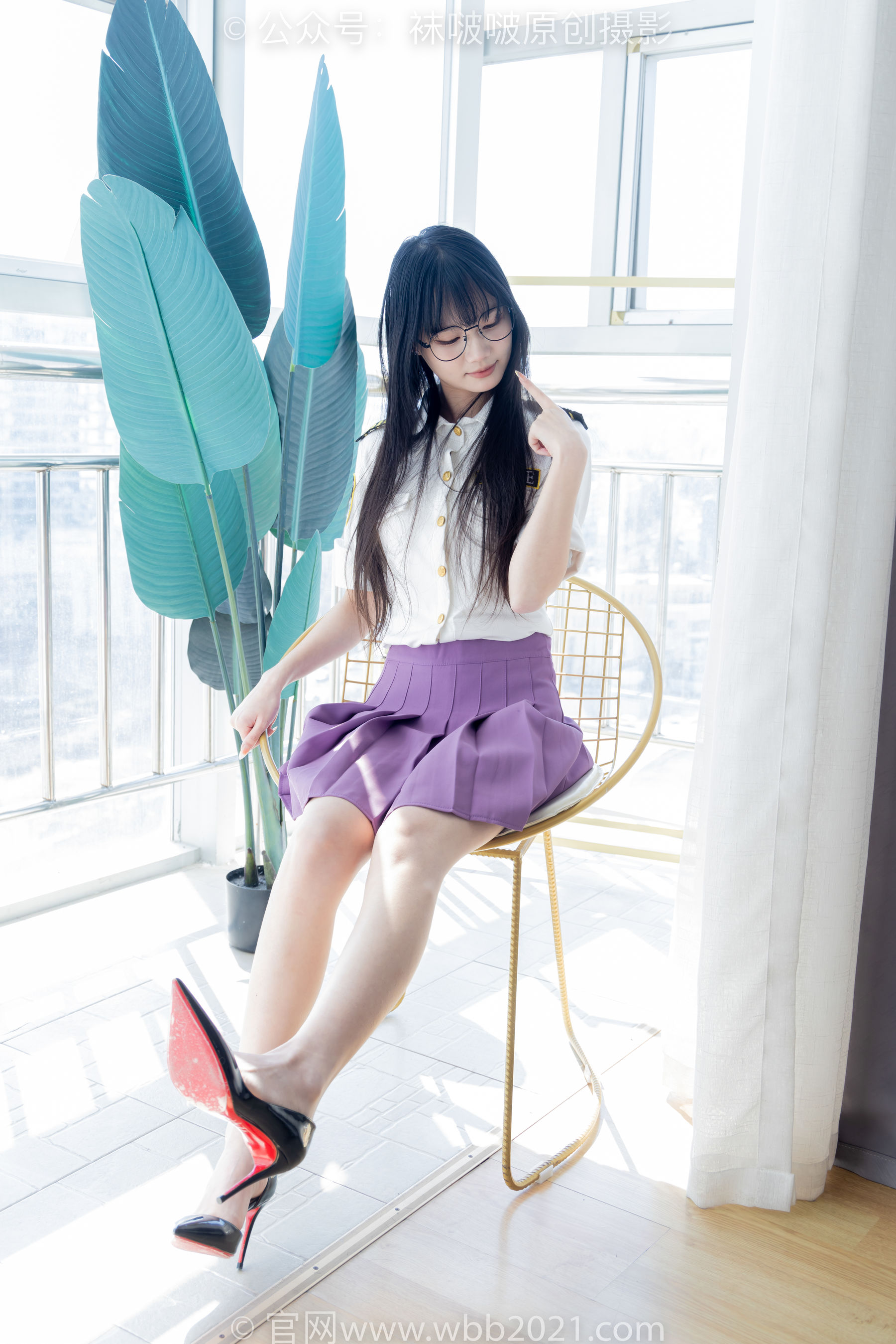 BoBoSocks袜啵啵 No.538 甜甜圈 - 高跟鞋、水晶袜、裸足/(150P)