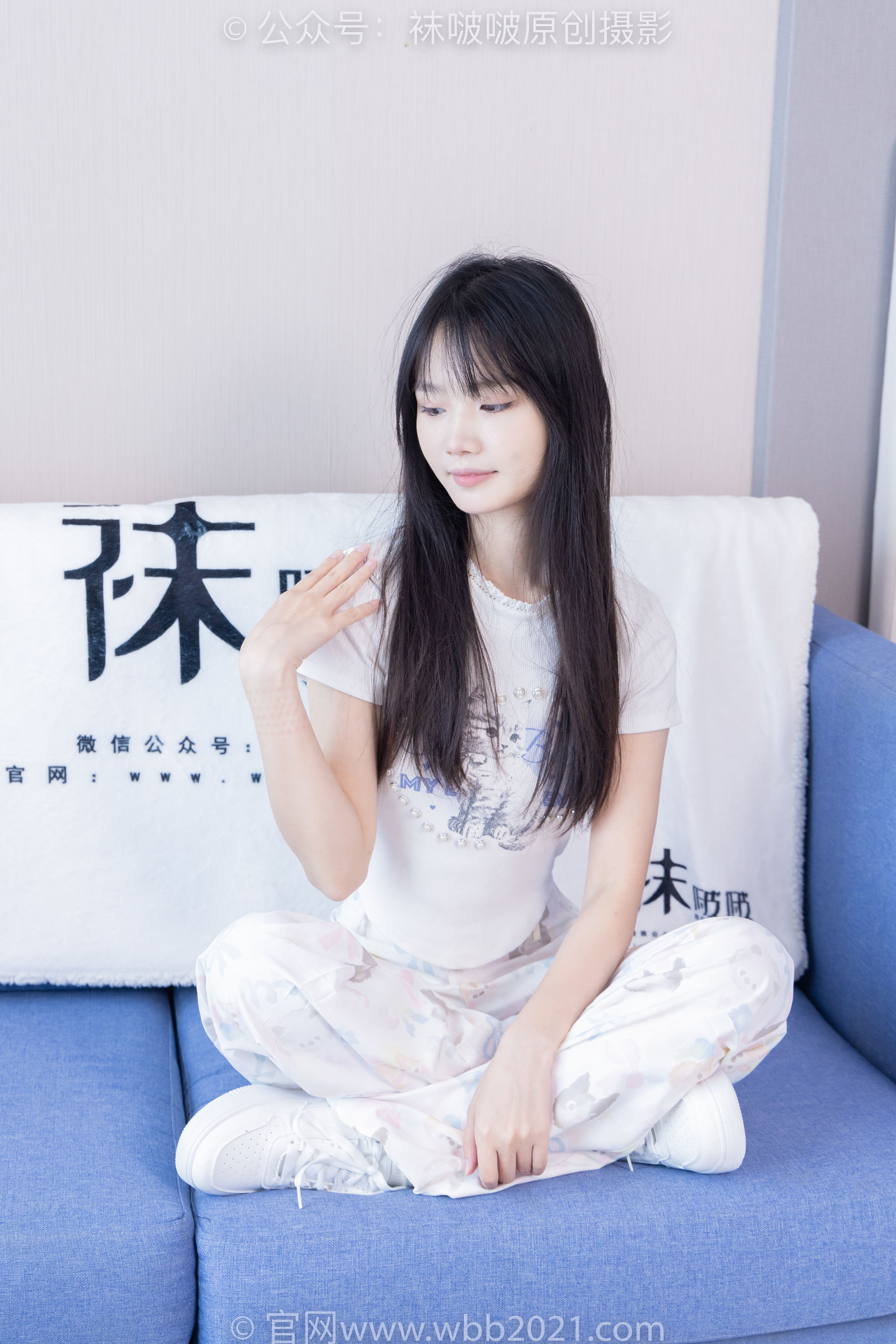 BoBoSocks袜啵啵 No.550 甜甜圈 - 板鞋自然穿脏白棉袜/(148P)