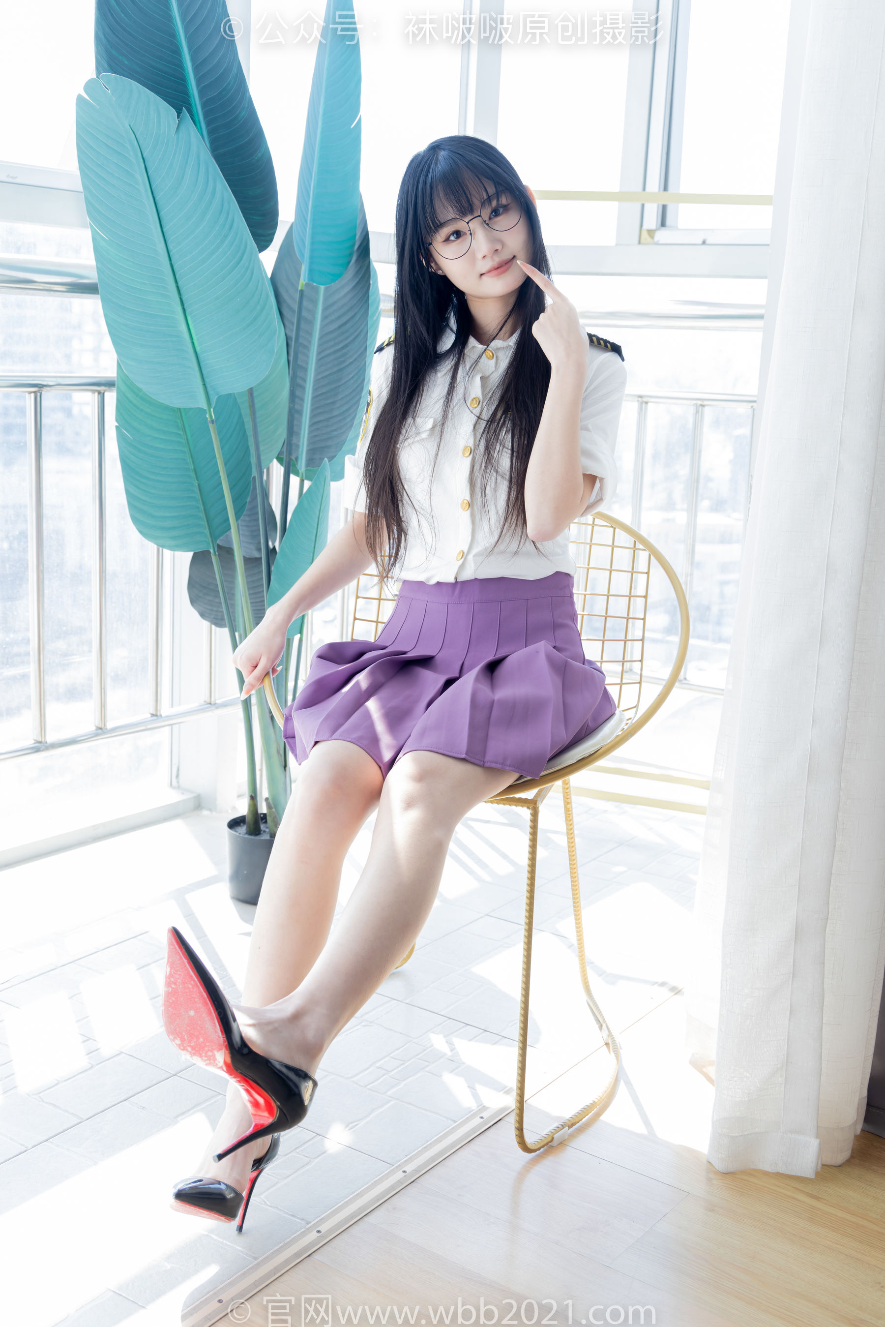 BoBoSocks袜啵啵 No.538 甜甜圈 - 高跟鞋、水晶袜、裸足/(150P)