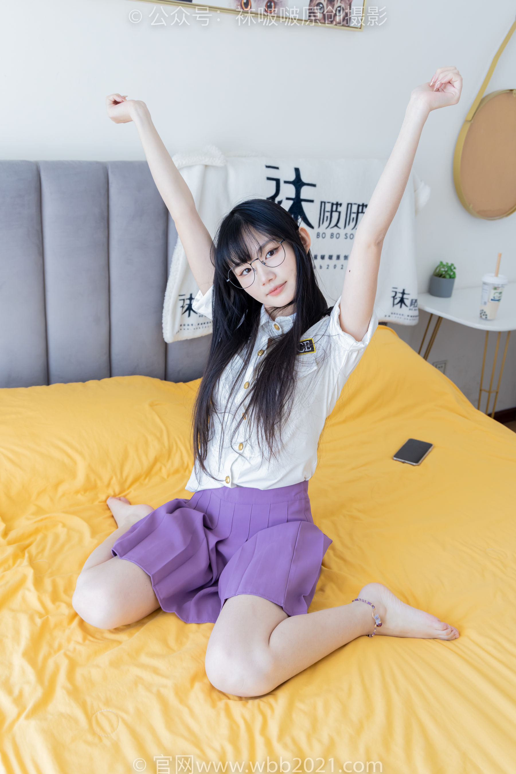 BoBoSocks袜啵啵 No.538 甜甜圈 - 高跟鞋、水晶袜、裸足/(150P)