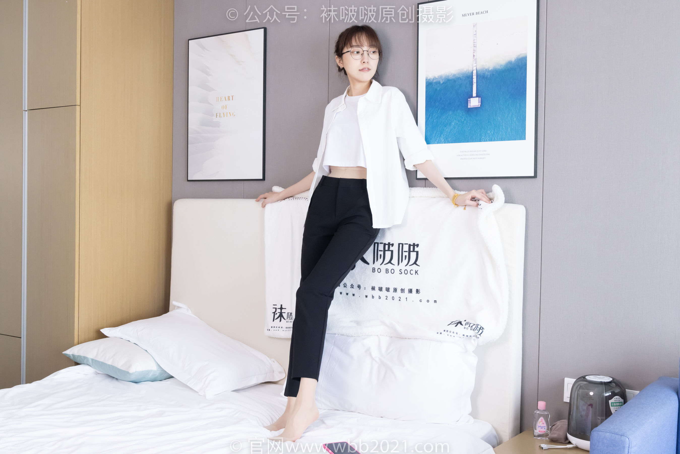 BoBoSocks袜啵啵 No.535 稚予 - 高跟鞋、皮鞋、黑棉袜、薄肉丝、裤里丝/(160P)