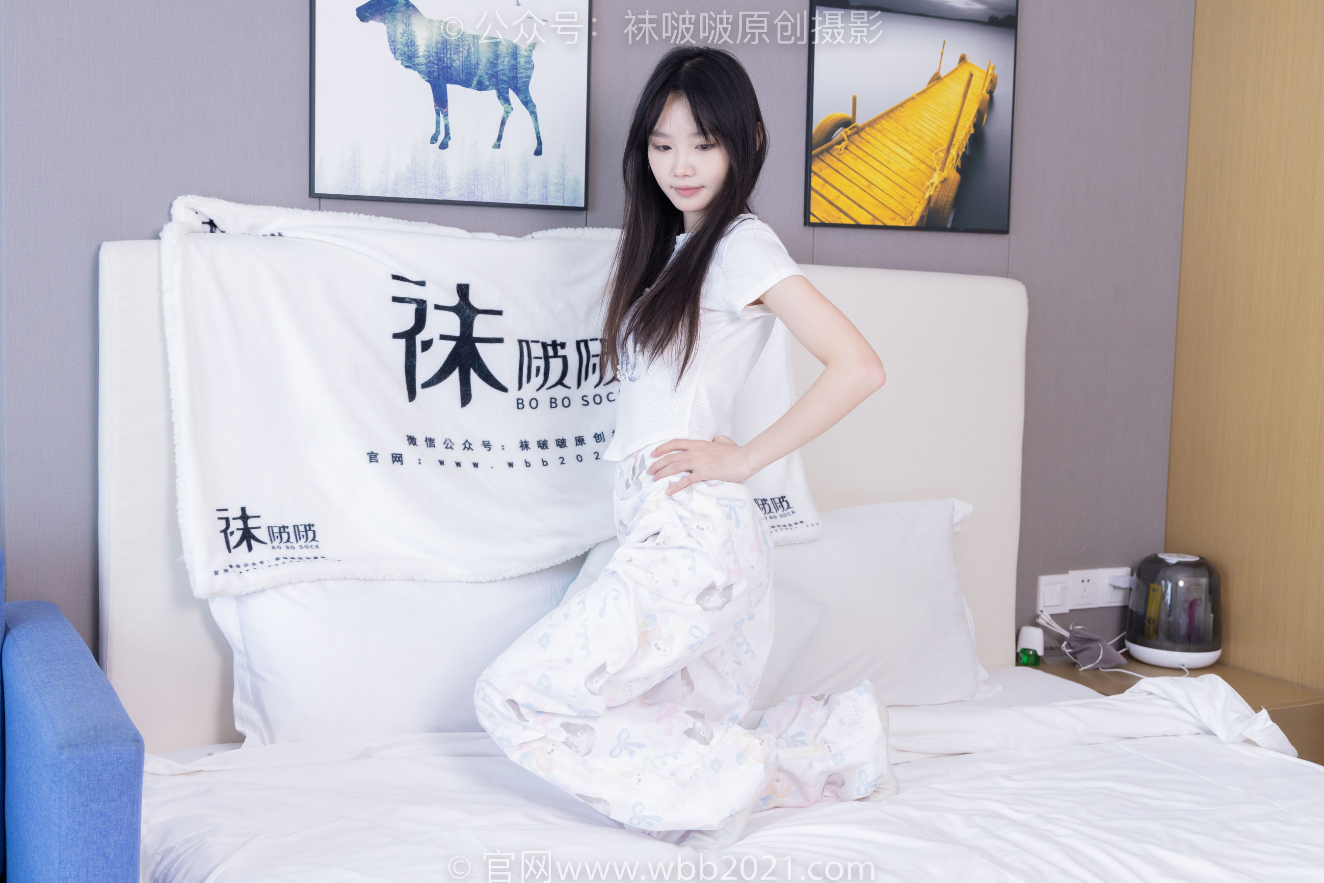 BoBoSocks袜啵啵 No.550 甜甜圈 - 板鞋自然穿脏白棉袜/(148P)