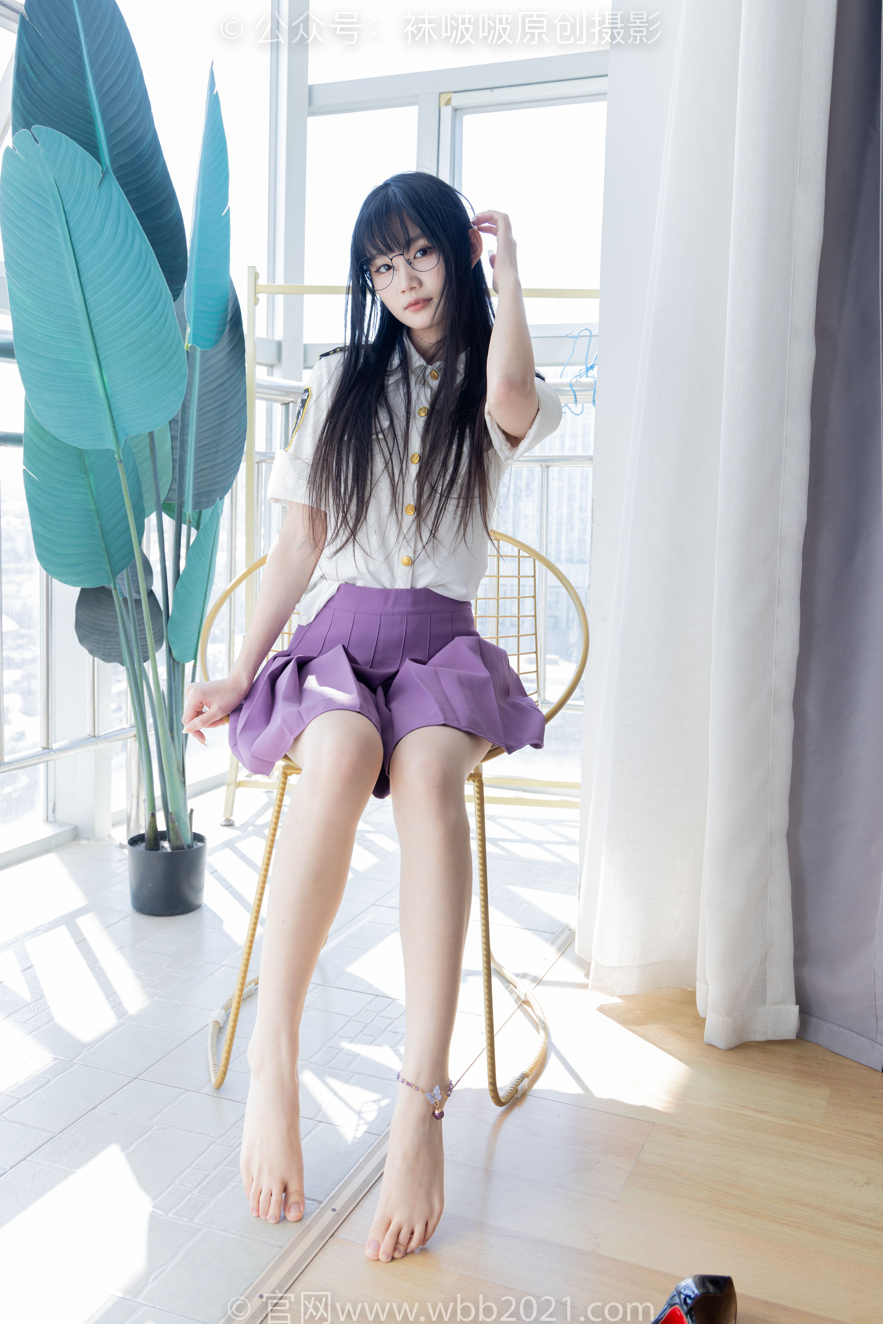 BoBoSocks袜啵啵 No.538 甜甜圈 - 高跟鞋、水晶袜、裸足/(150P)